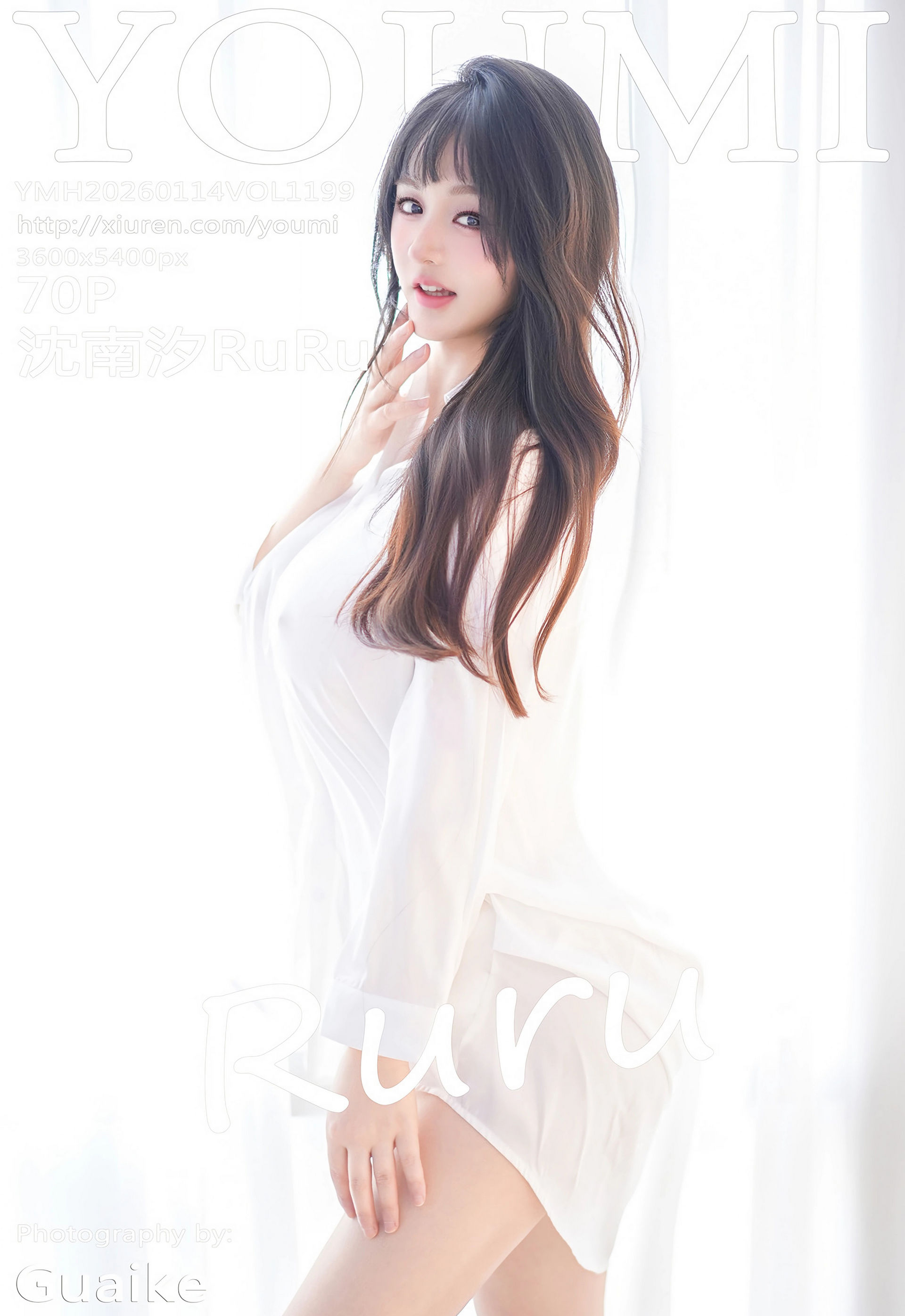 [YOUMI尤蜜荟] 2026.01.14 VOL.1199 沈南汐RuRu 白色情趣内衣 性感写真 [70+1P] 第 71 张
