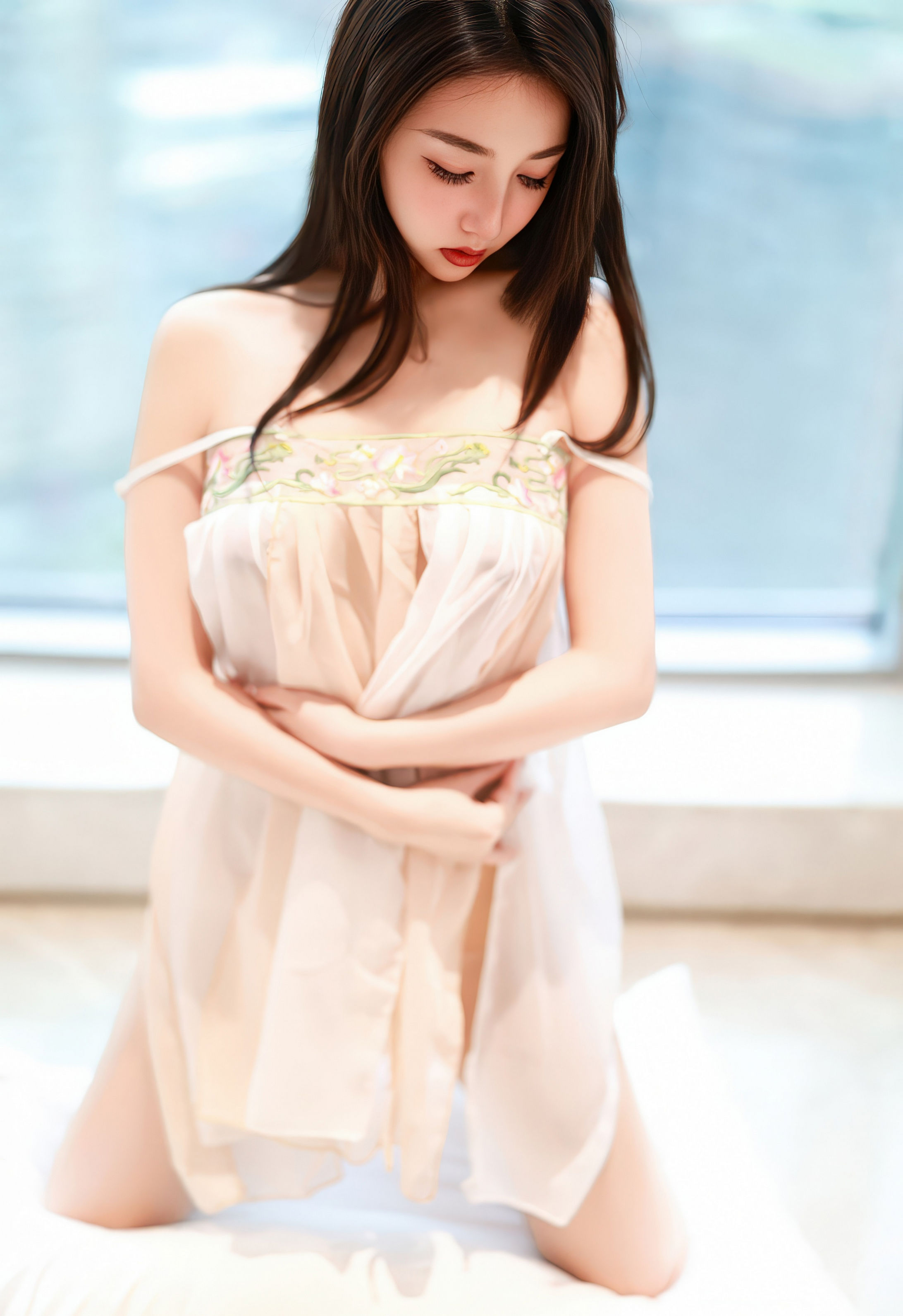 [YOUMI尤蜜荟] 2026.01.16 VOL.1200 Twins-夭夭 古风服饰 肉色丝袜 性感写真 [78+1P] 第 13 张