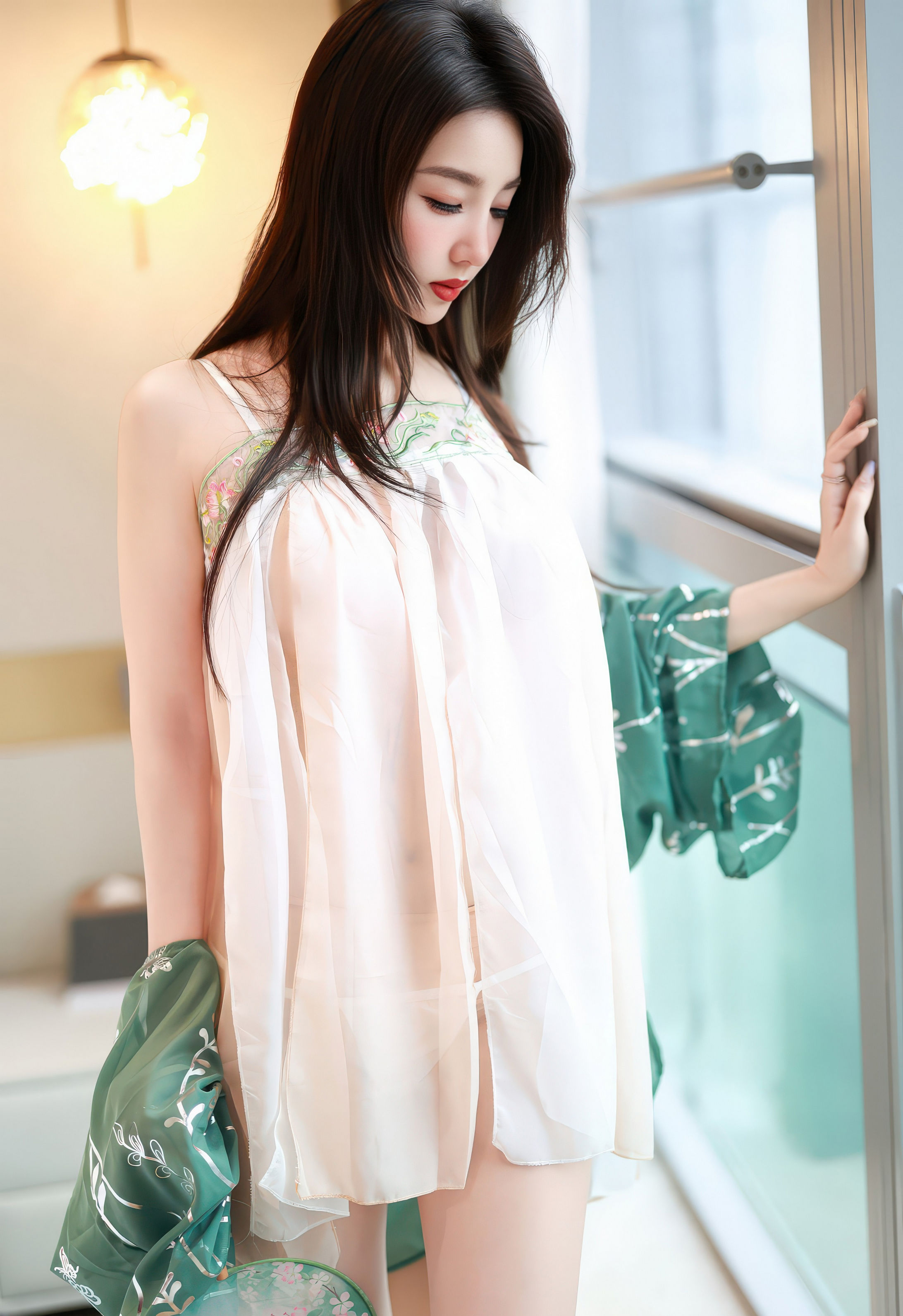 [YOUMI尤蜜荟] 2026.01.16 VOL.1200 Twins-夭夭 古风服饰 肉色丝袜 性感写真 [78+1P] 第 71 张