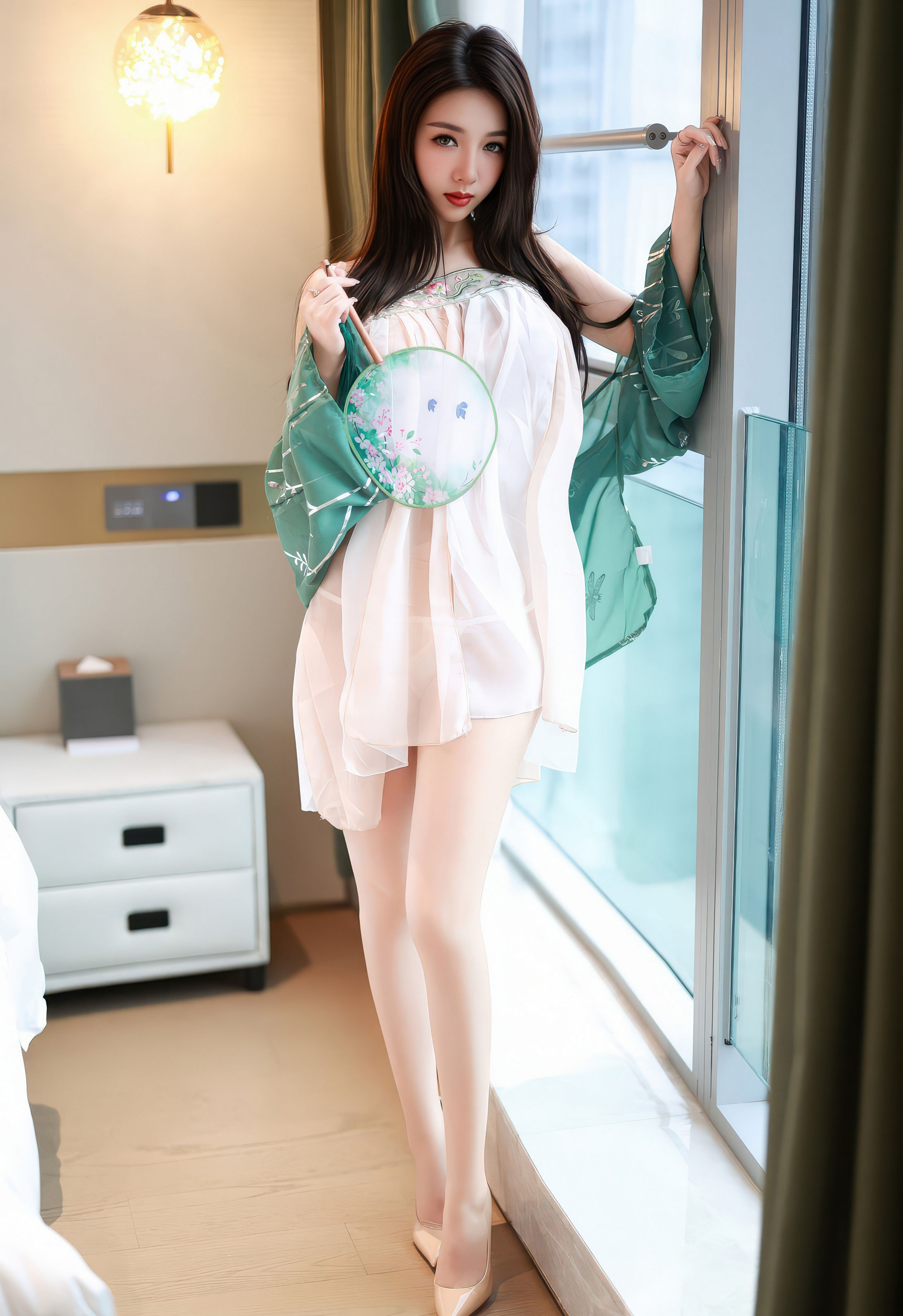 [YOUMI尤蜜荟] 2026.01.16 VOL.1200 Twins-夭夭 古风服饰 肉色丝袜 性感写真 [78+1P] 第 78 张