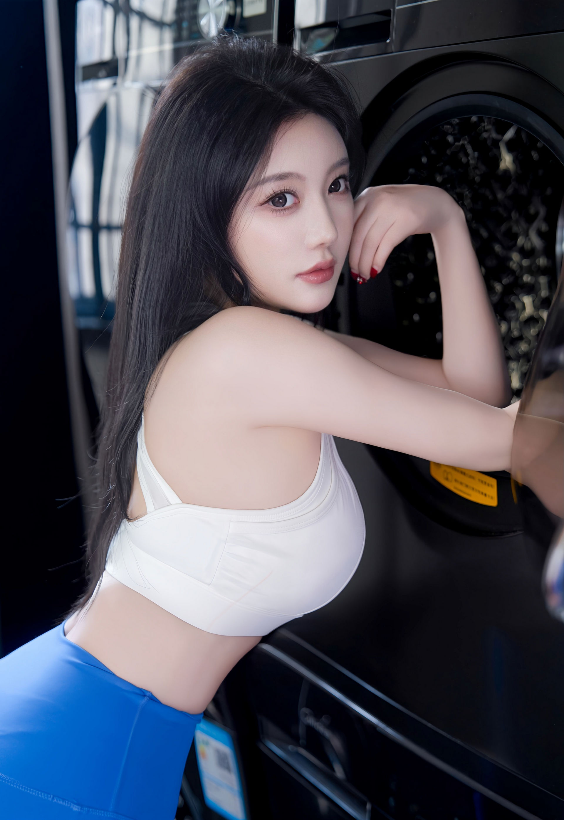 [XiuRen秀人网] 2026.01.28 No.11287 杨晨晨 白色情趣服饰 灰色丝袜 性感写真 [73+1P] 第 54 张