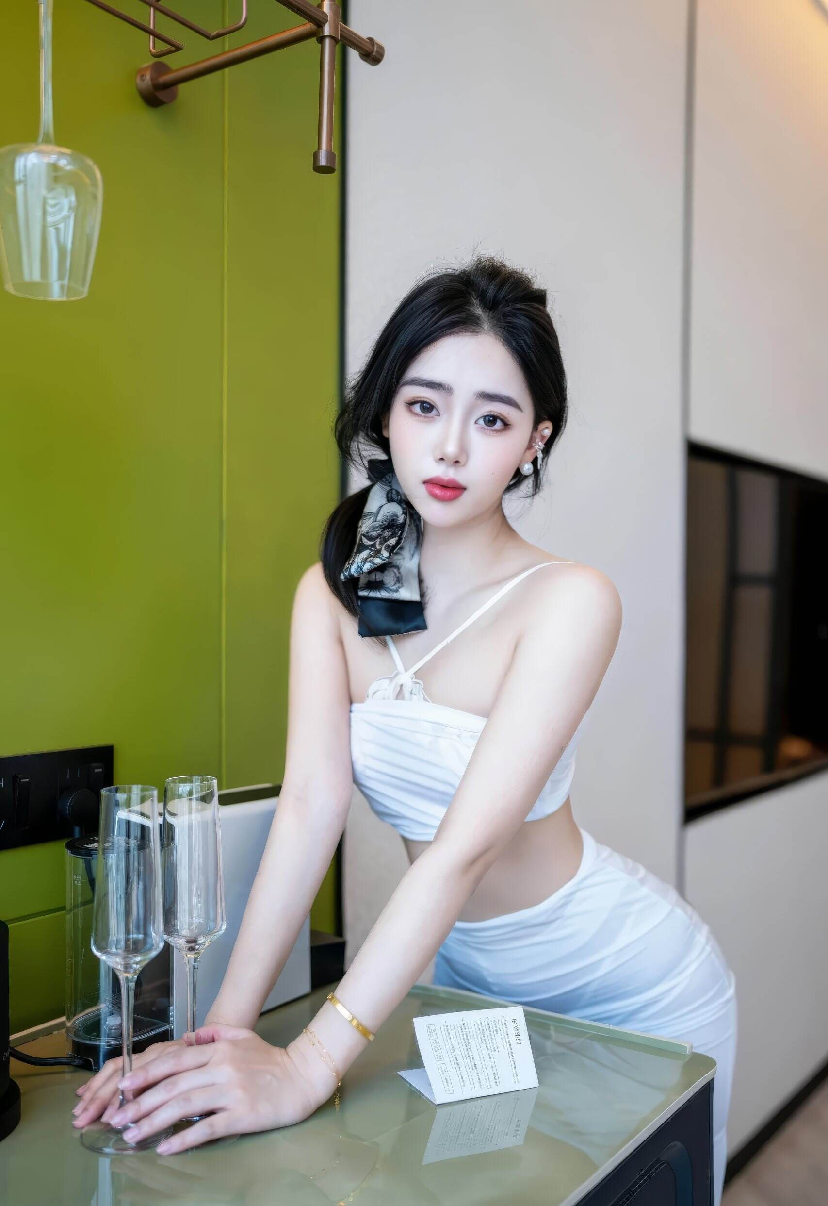[XINGYAN星颜社] 2026.01.29 VOL.459 阮福福 白色长裙 白色丝袜 性感写真 [75+1P] 第 68 张