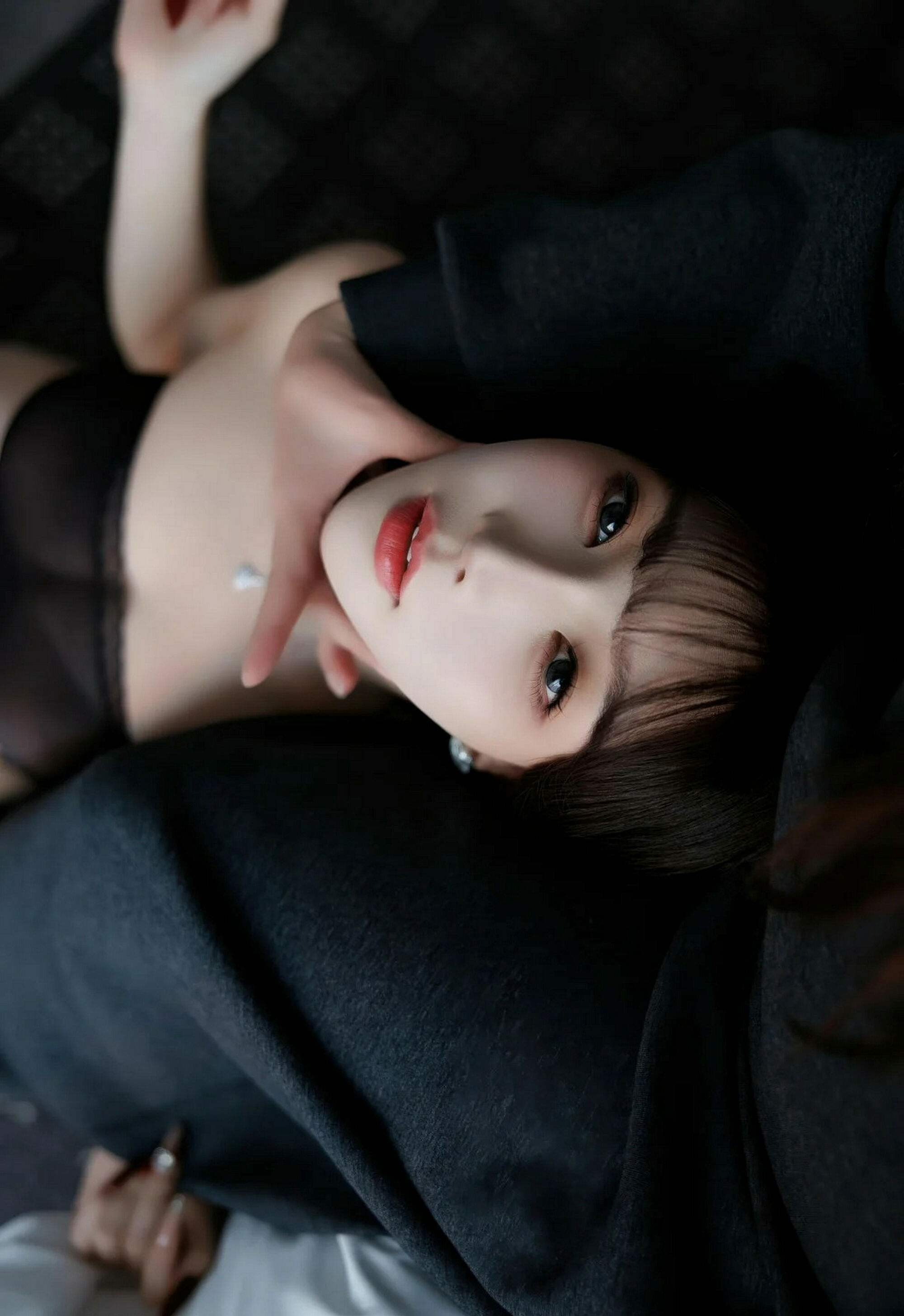 [XiuRen秀人网] 2026.02.03 No.11314 莉芝荔枝 黑色情趣内衣 肉色丝袜 性感写真 [77+1P] 第 3 张