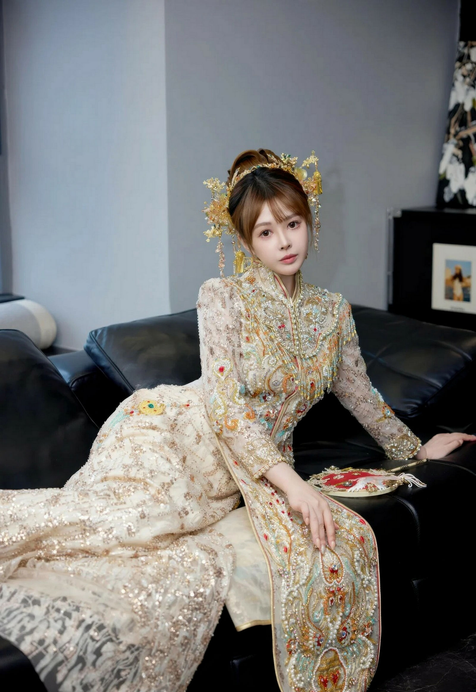 [XiuRen秀人网] 2026.02.04 No.11317 Evelyn 秀禾服饰 肉色丝袜 性感写真 [63+1P] 第 55 张