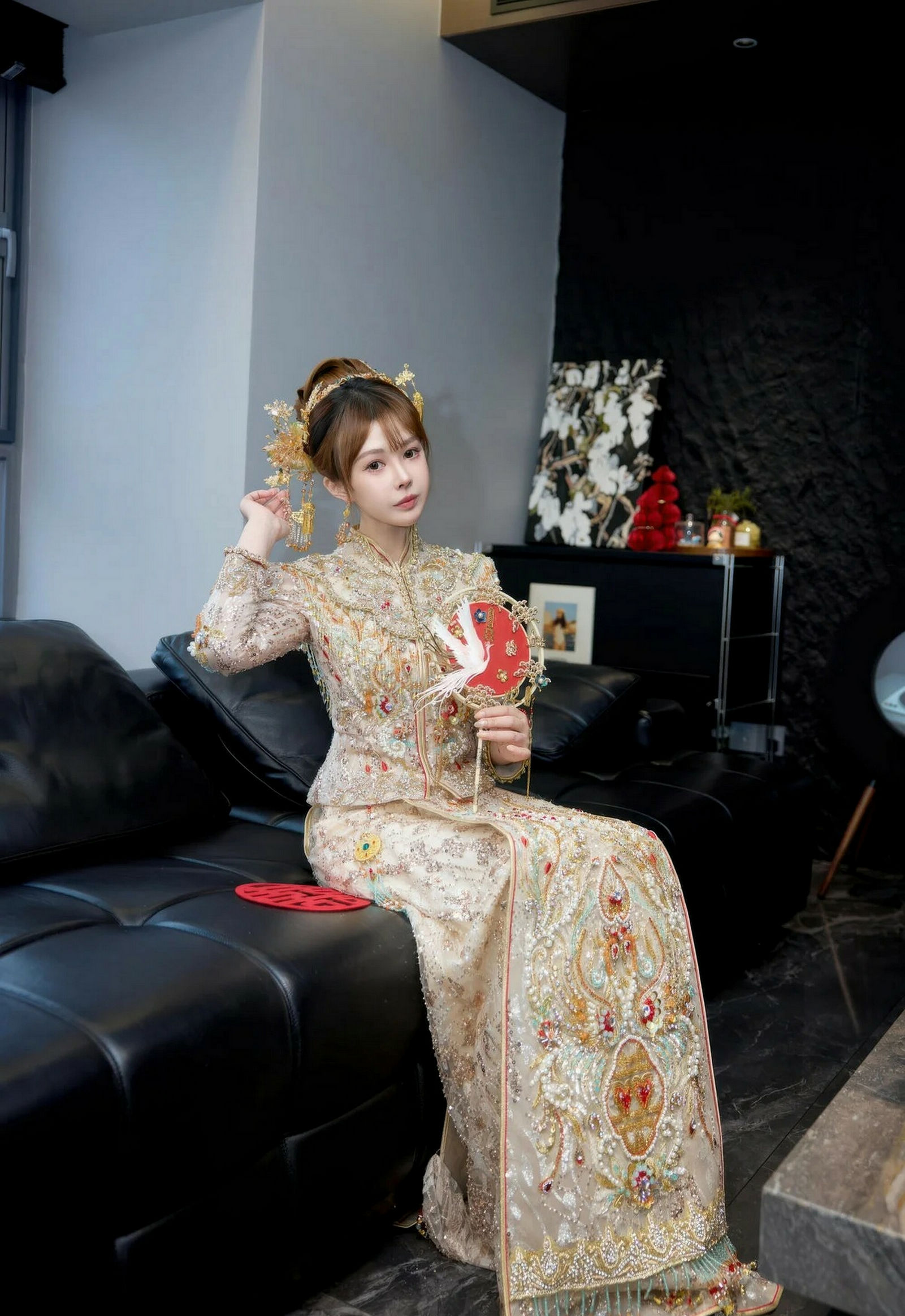 [XiuRen秀人网] 2026.02.04 No.11317 Evelyn 秀禾服饰 肉色丝袜 性感写真 [63+1P] 第 58 张