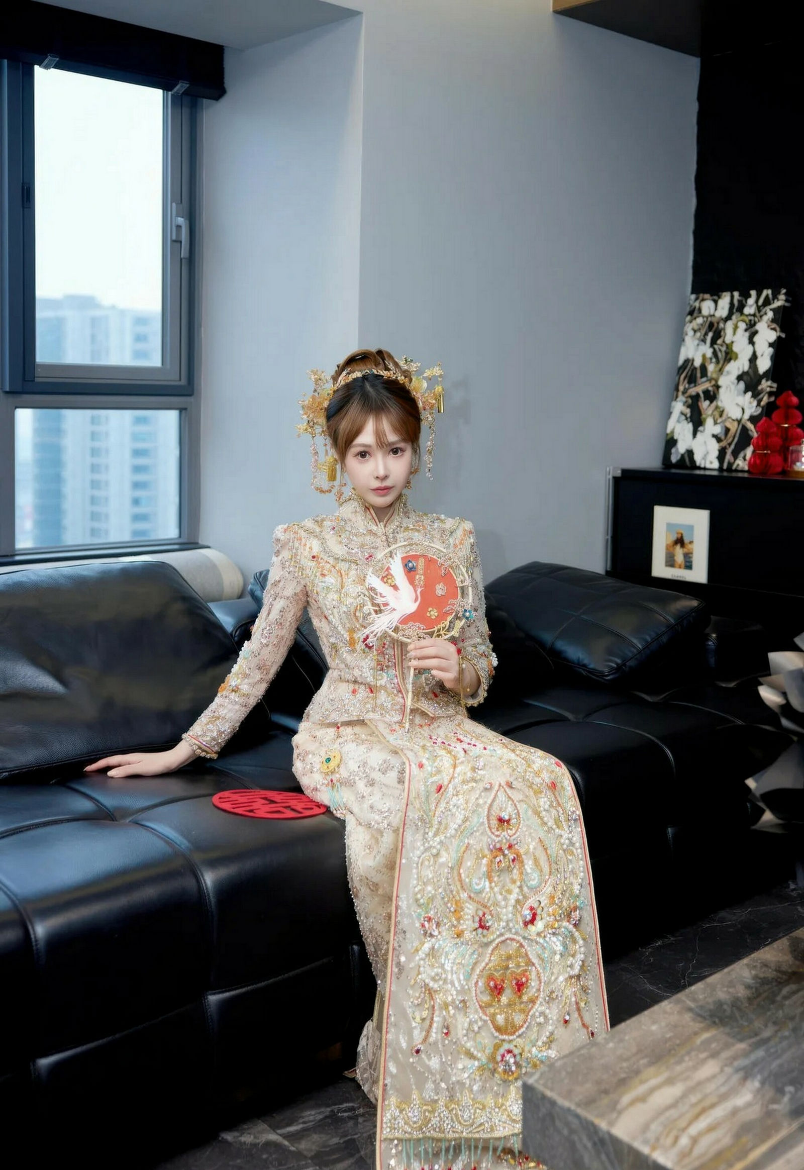 [XiuRen秀人网] 2026.02.04 No.11317 Evelyn 秀禾服饰 肉色丝袜 性感写真 [63+1P] 第 59 张
