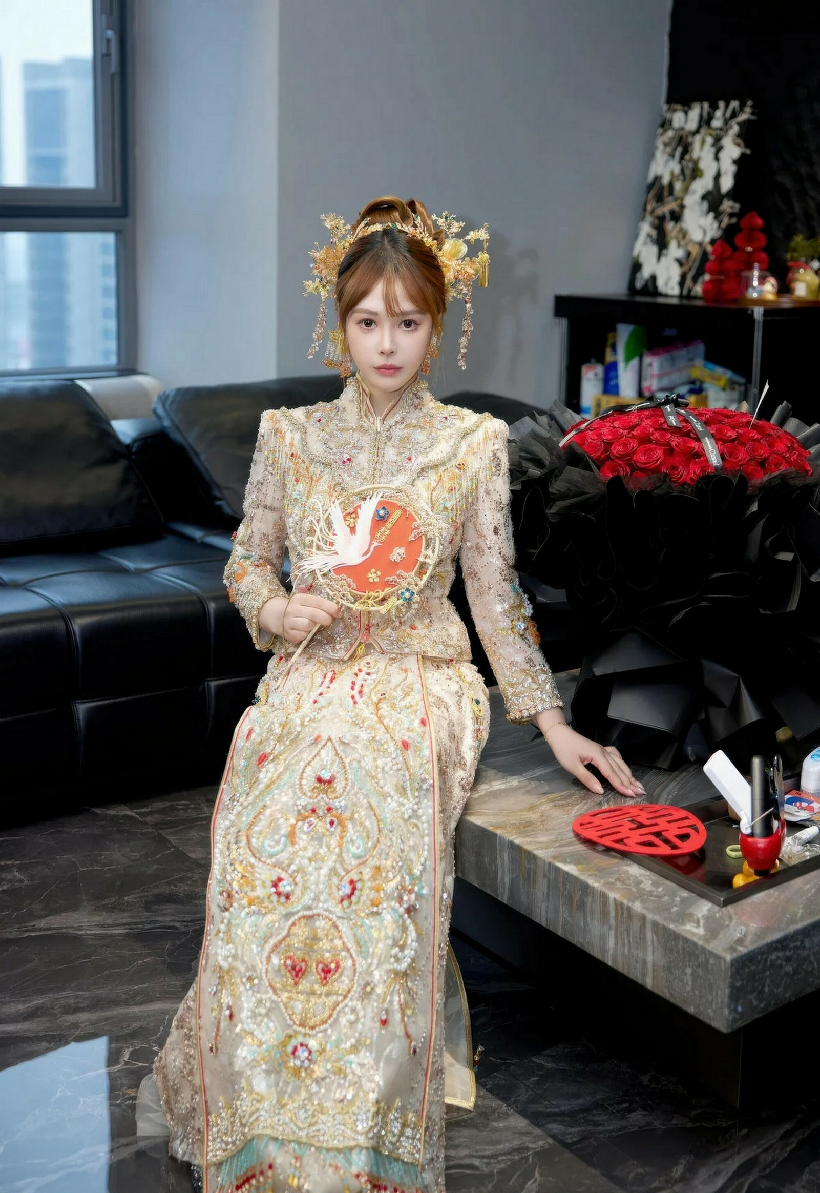 [XiuRen秀人网] 2026.02.04 No.11317 Evelyn 秀禾服饰 肉色丝袜 性感写真 [63+1P] 第 61 张