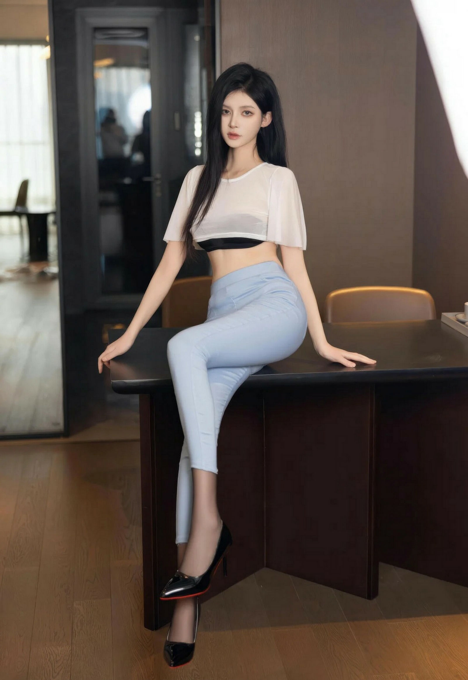 [XiuRen秀人网] 2026.02.04 No.11318 沈如斯 黑色情趣内衣 性感写真 [66+1P] 第 66 张