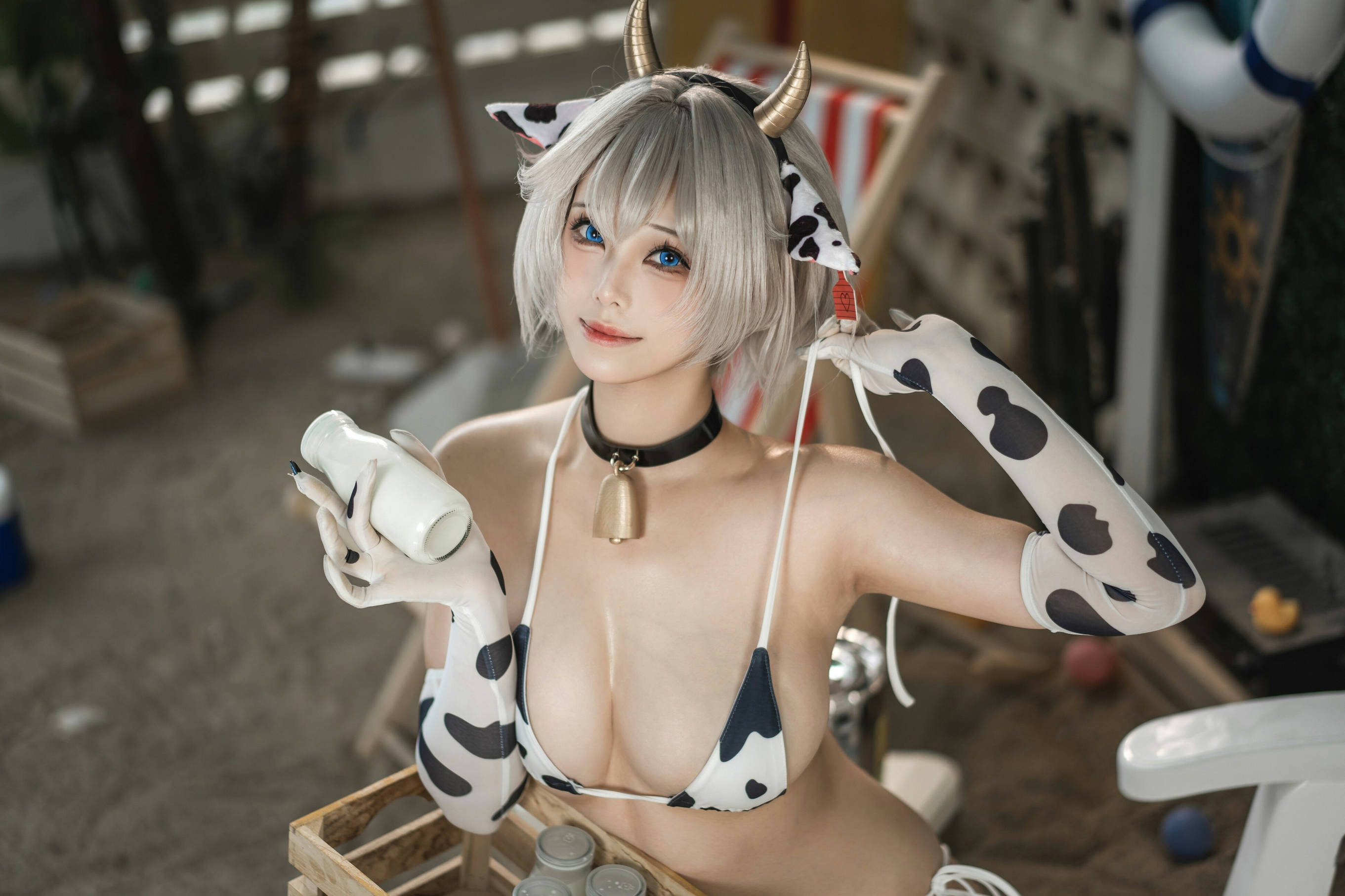 [COSPLAY]蜜汁猫裘 – 棕色尘埃奶牛 .上 第 84 张