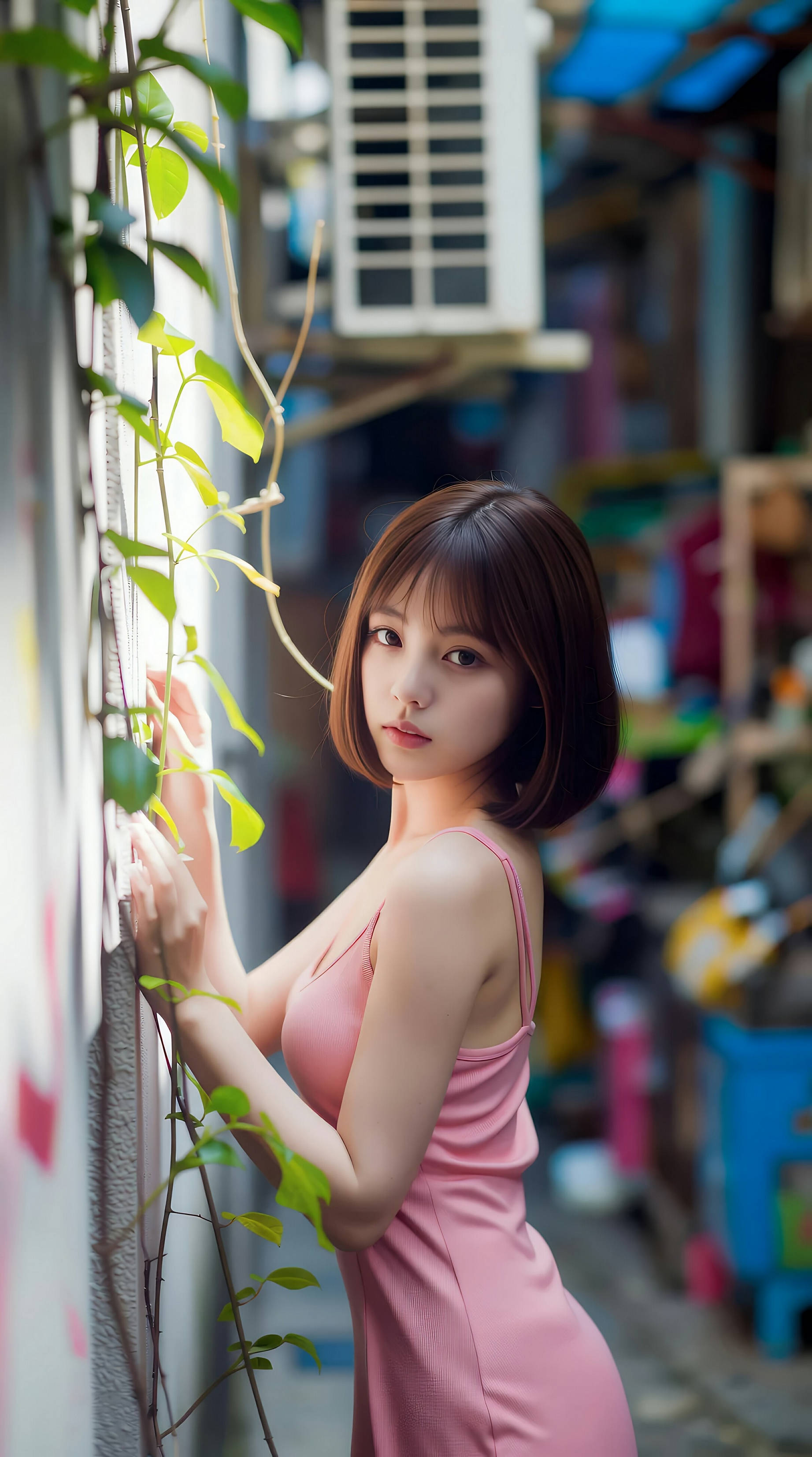 [AiGirl] 小乔不乔 粉色短裙 [100P] 第 28 张