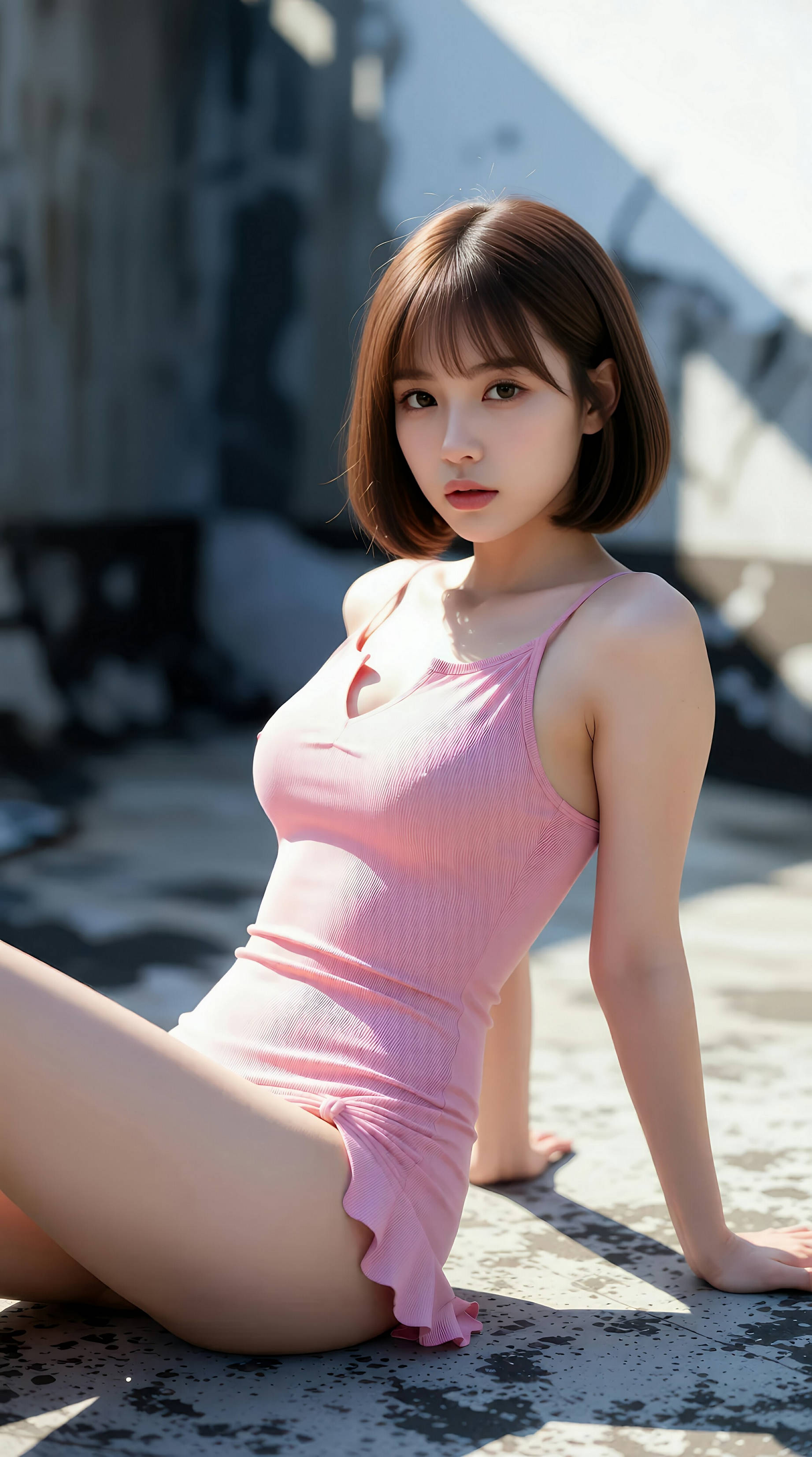 [AiGirl] 小乔不乔 粉色短裙 [100P] 第 40 张