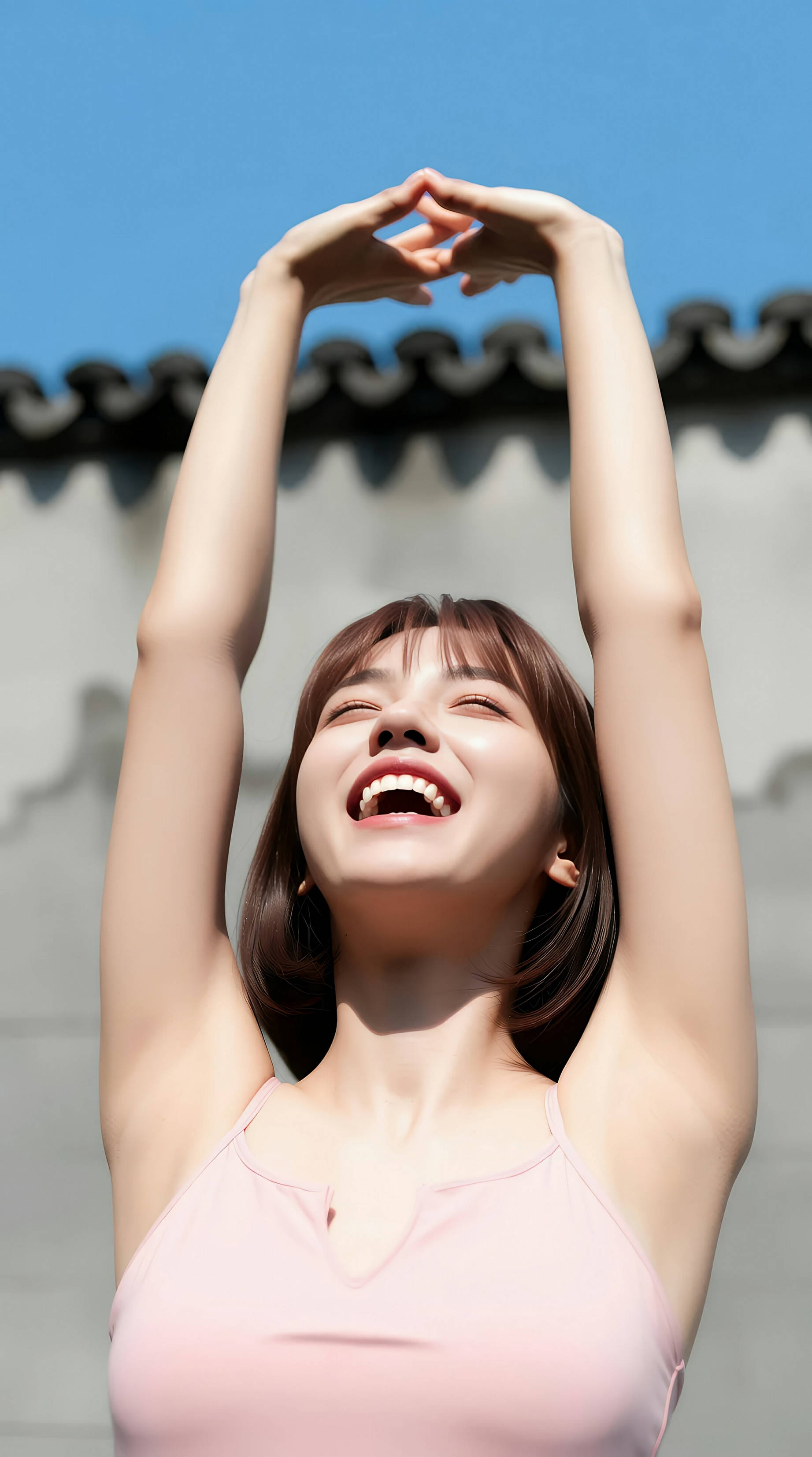 [AiGirl] 小乔不乔 粉色短裙 [100P] 第 48 张