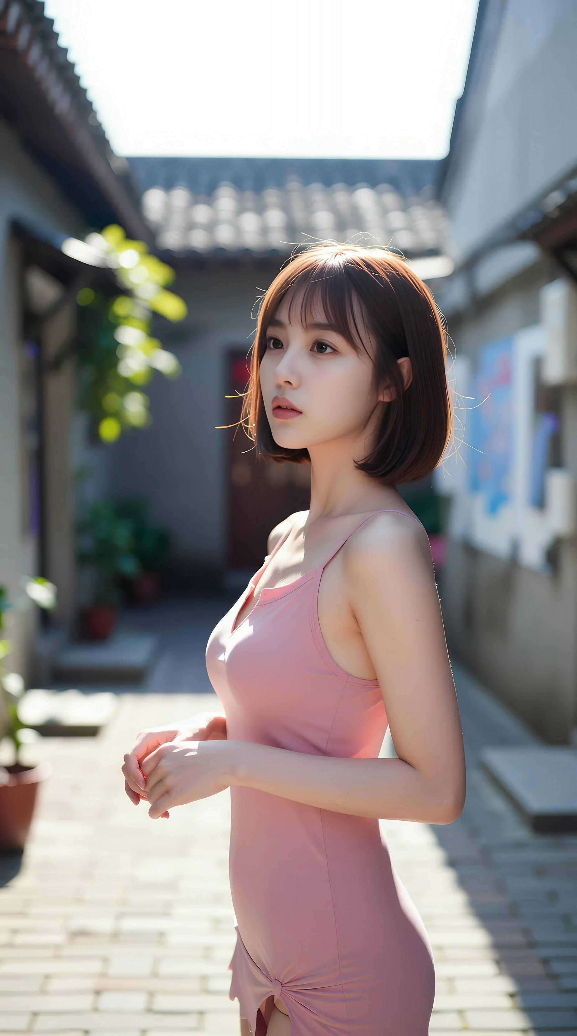 [AiGirl] 小乔不乔 粉色短裙 [100P] 第 50 张