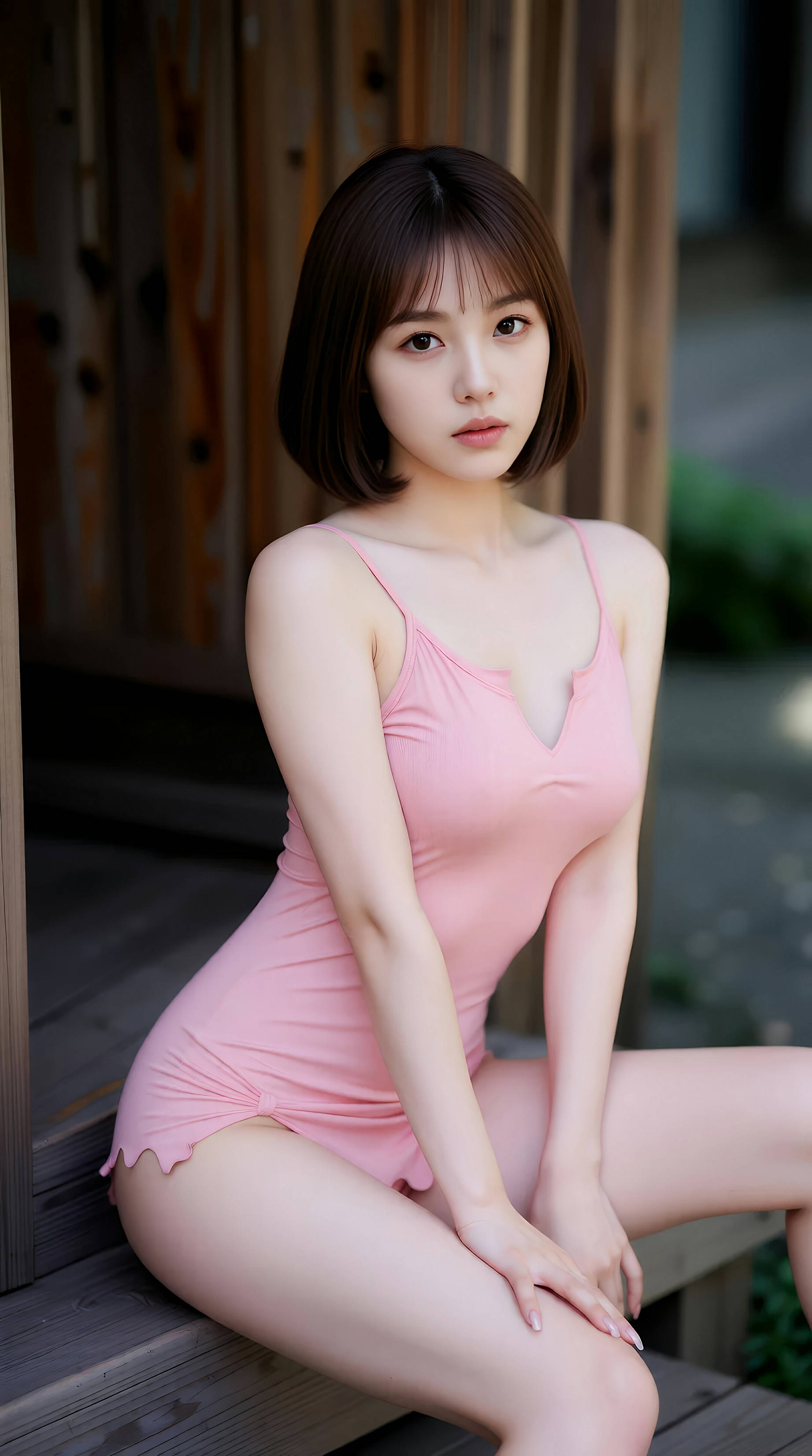 [AiGirl] 小乔不乔 粉色短裙 [100P] 第 66 张