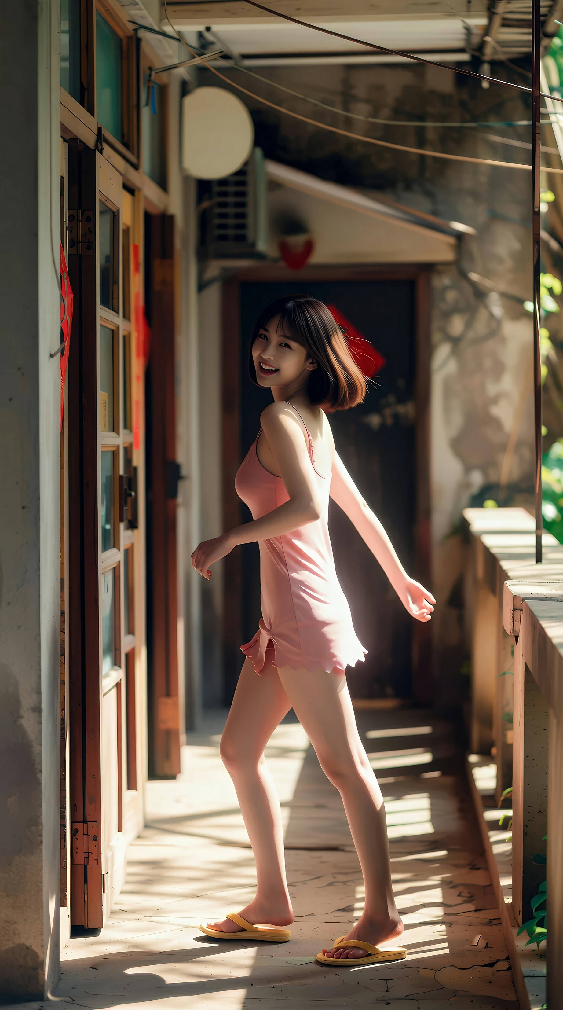 [AiGirl] 小乔不乔 粉色短裙 [100P] 第 72 张