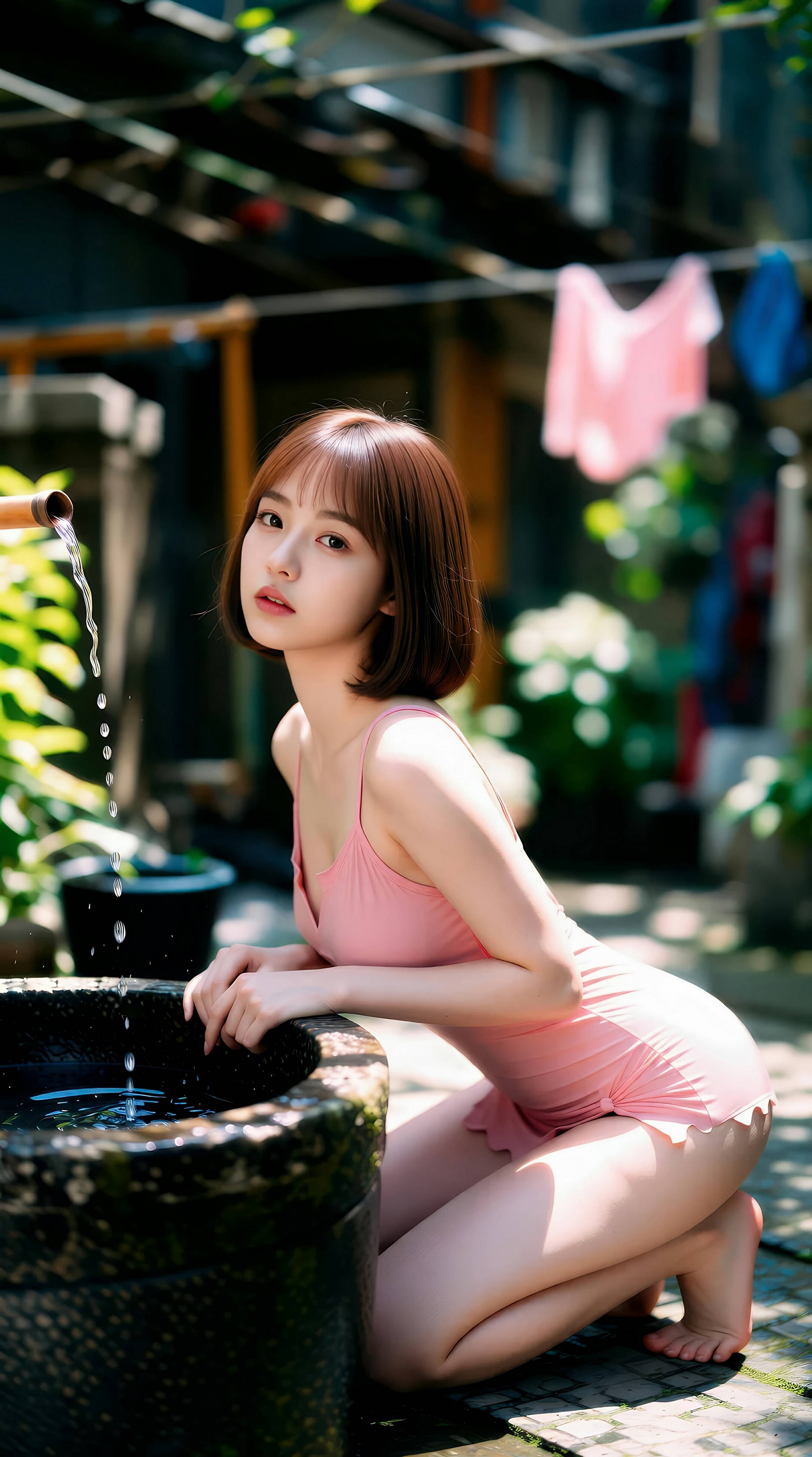 [AiGirl] 小乔不乔 粉色短裙 [100P] 第 76 张