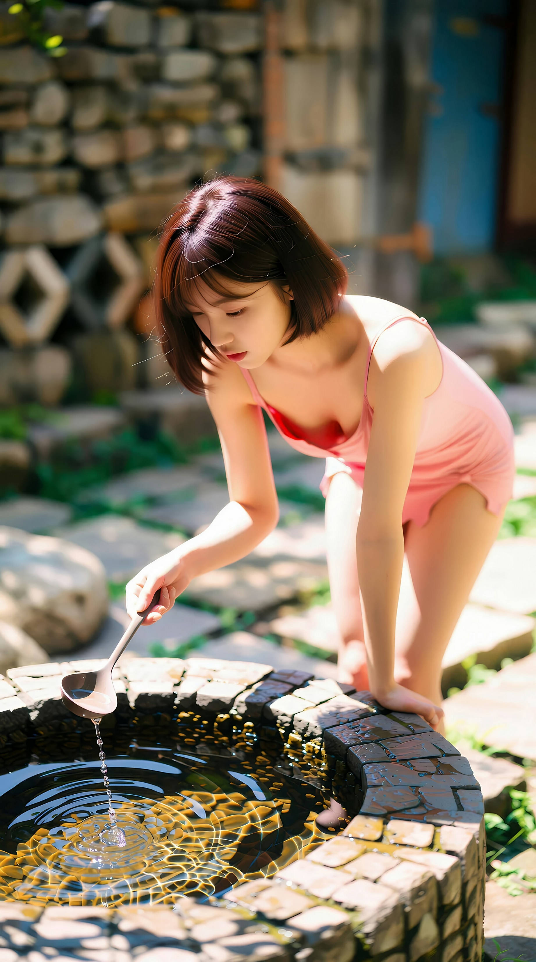 [AiGirl] 小乔不乔 粉色短裙 [100P] 第 79 张