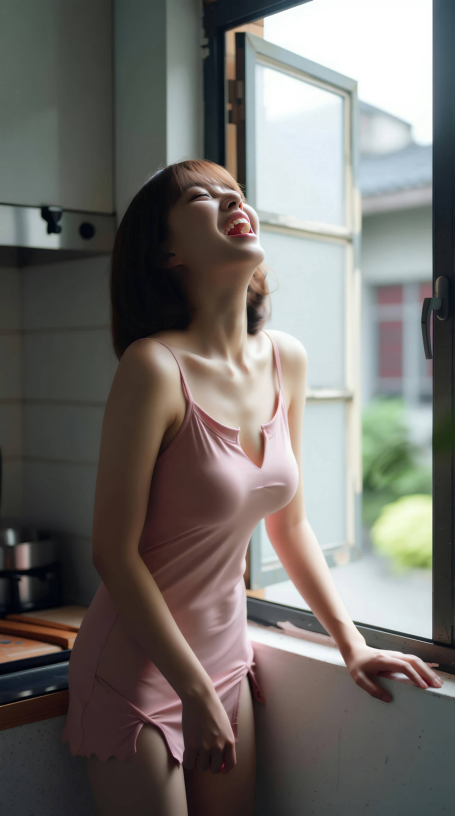 [AiGirl] 小乔不乔 粉色短裙 [100P] 第 96 张