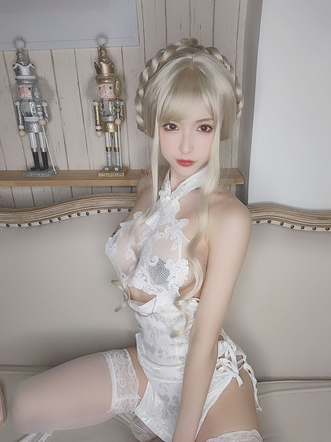 [COSPLAY] 清水由乃 金发旗袍 第 11 张