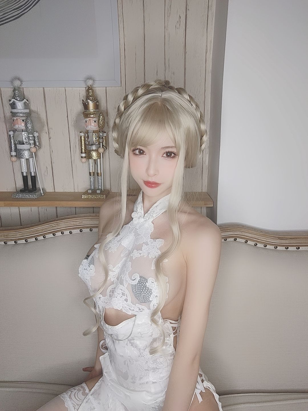 [COSPLAY] 清水由乃 金发旗袍 第 13 张
