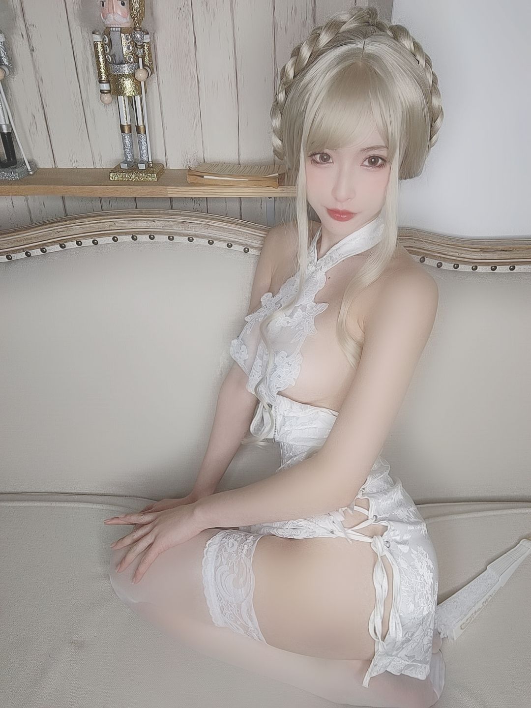 [COSPLAY] 清水由乃 金发旗袍 第 20 张