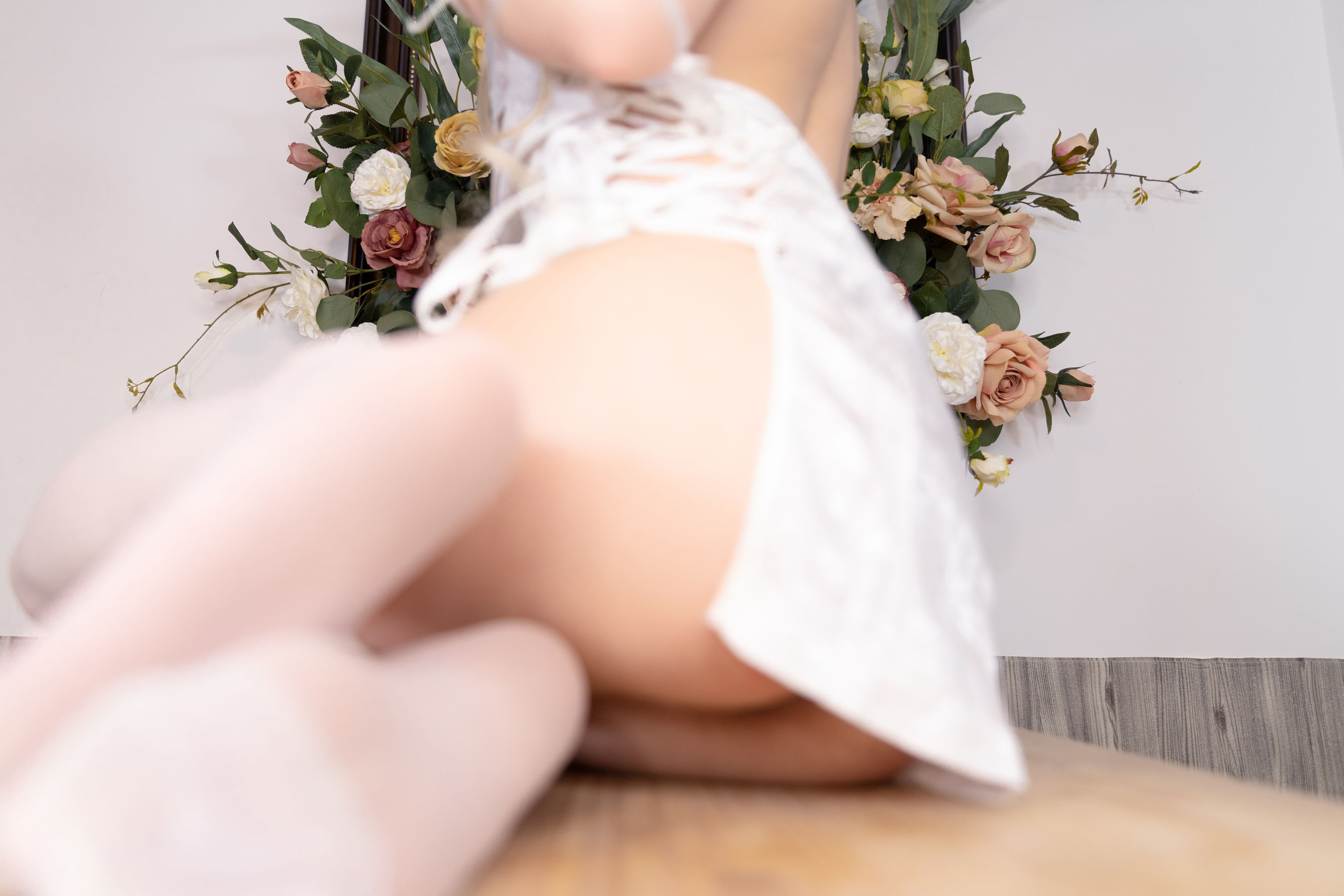 [COSPLAY] 清水由乃 金发旗袍 第 66 张