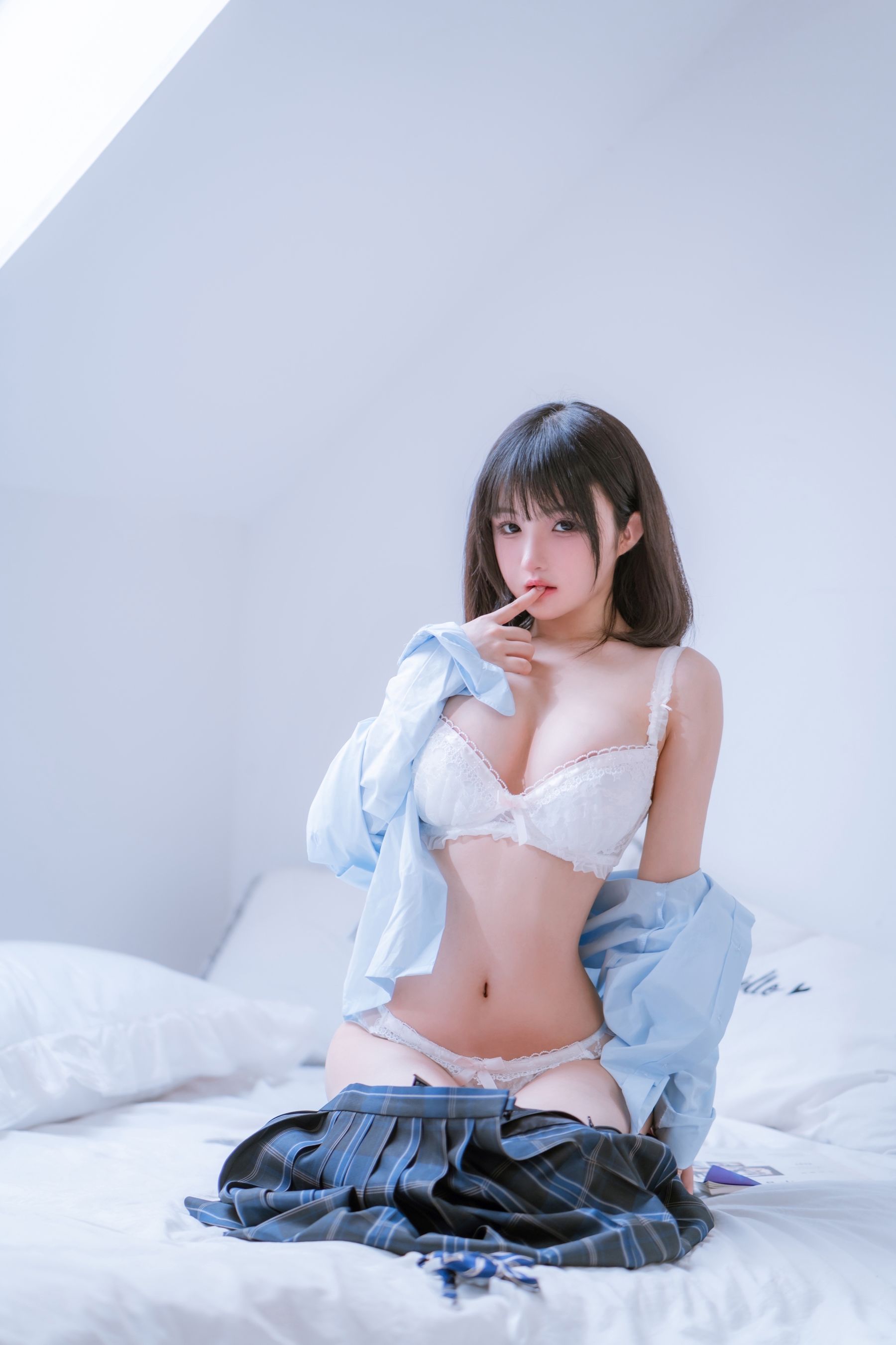 [COSPLAY] 桜井宁宁 – JK之居家 第 22 张
