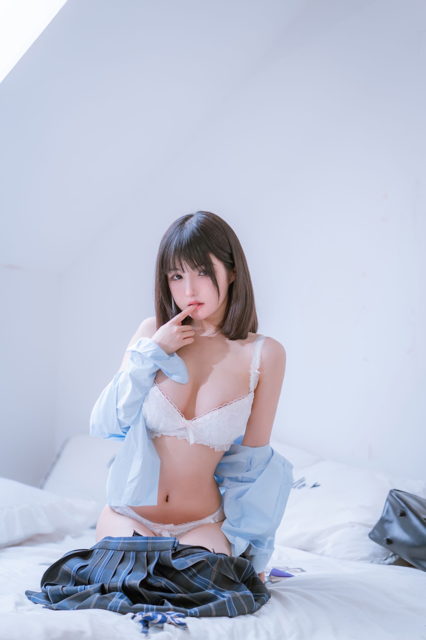 [COSPLAY] 桜井宁宁 – JK之居家 第 51 张