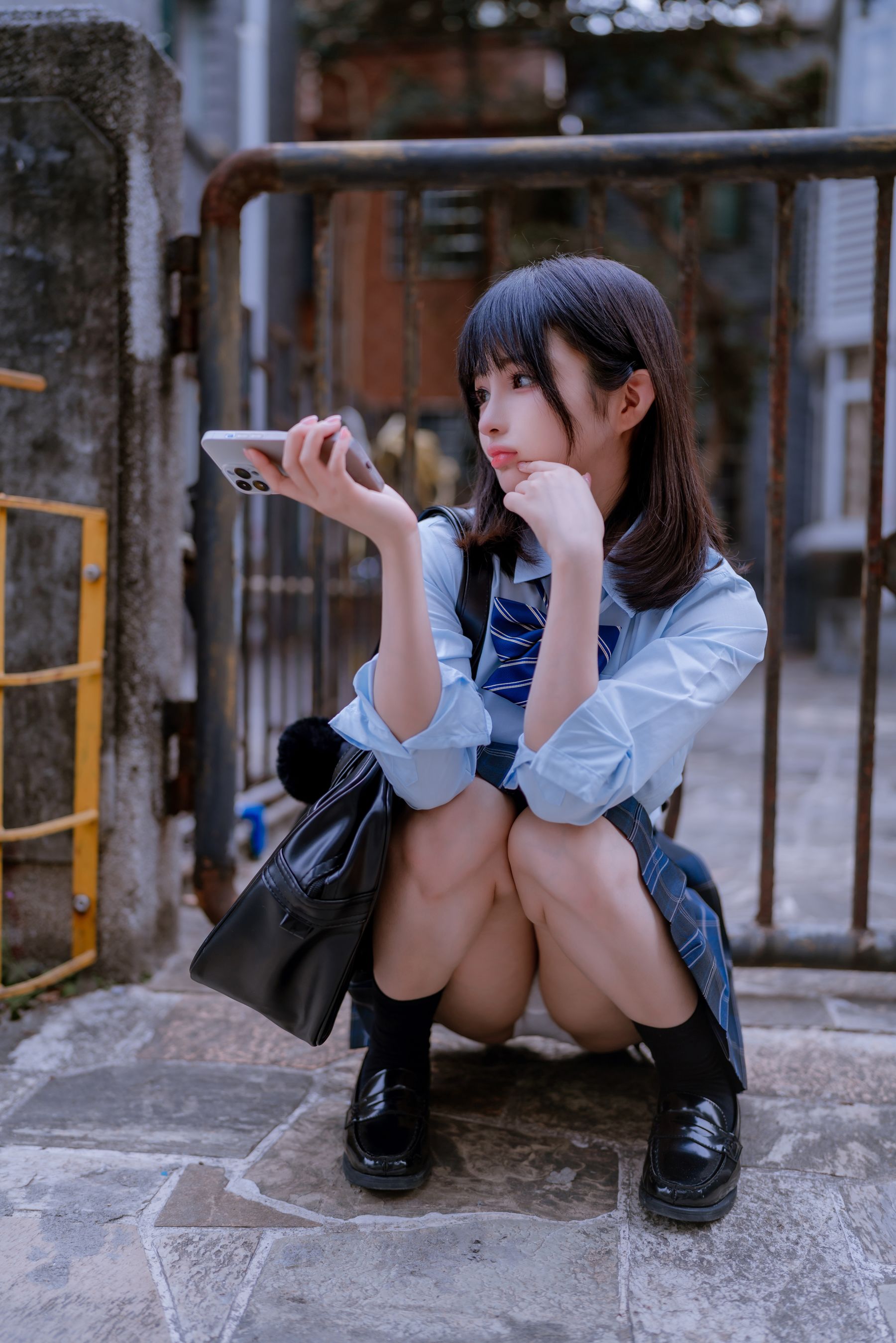 [COSPLAY] 桜井宁宁 – JK之居家 第 54 张