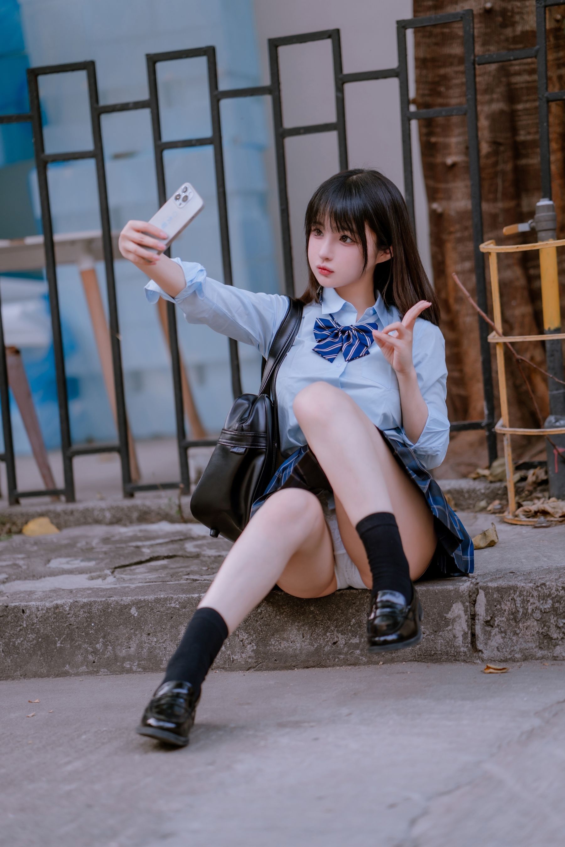 [COSPLAY] 桜井宁宁 – JK之居家 第 57 张