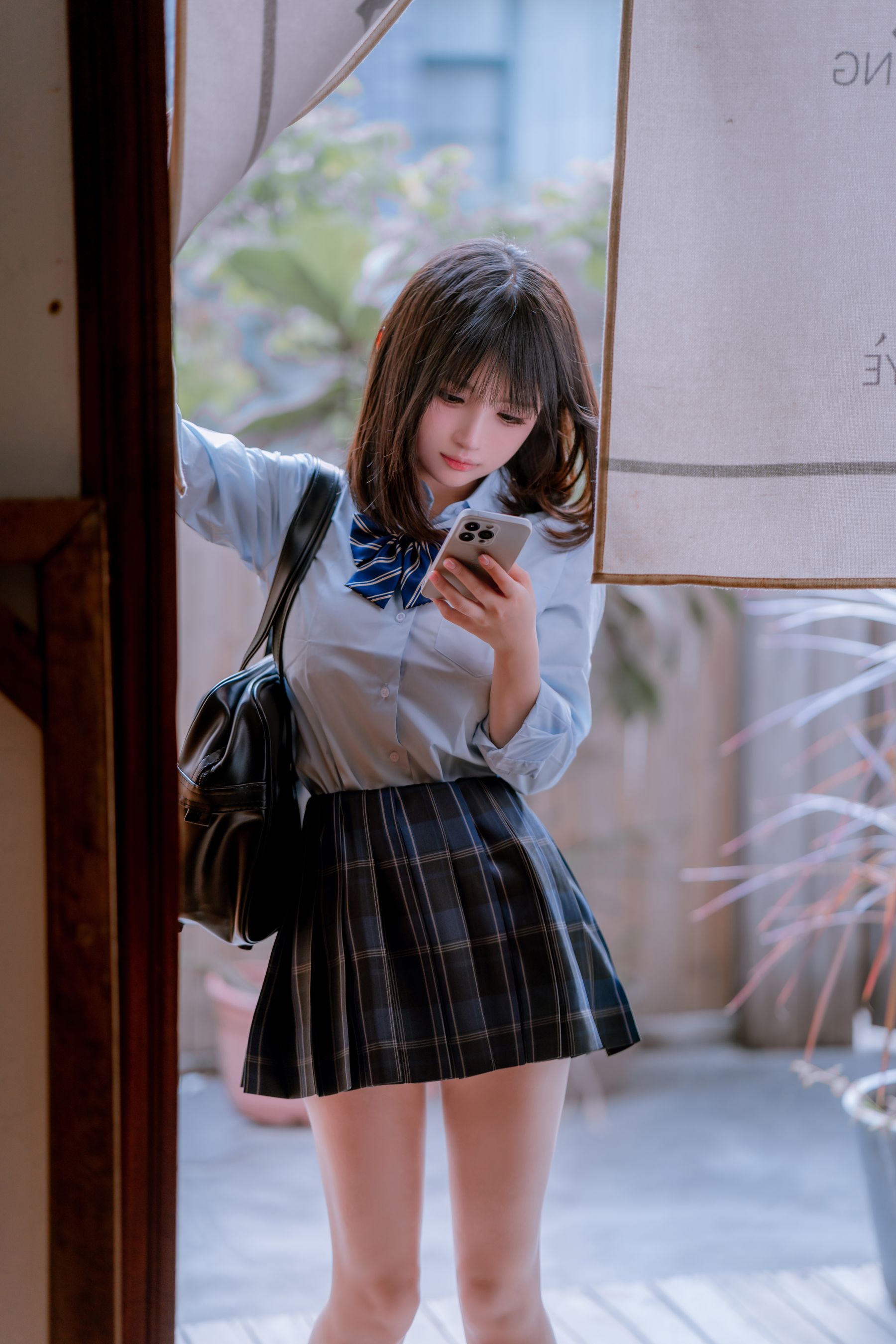 [COSPLAY] 桜井宁宁 – JK之居家 第 59 张