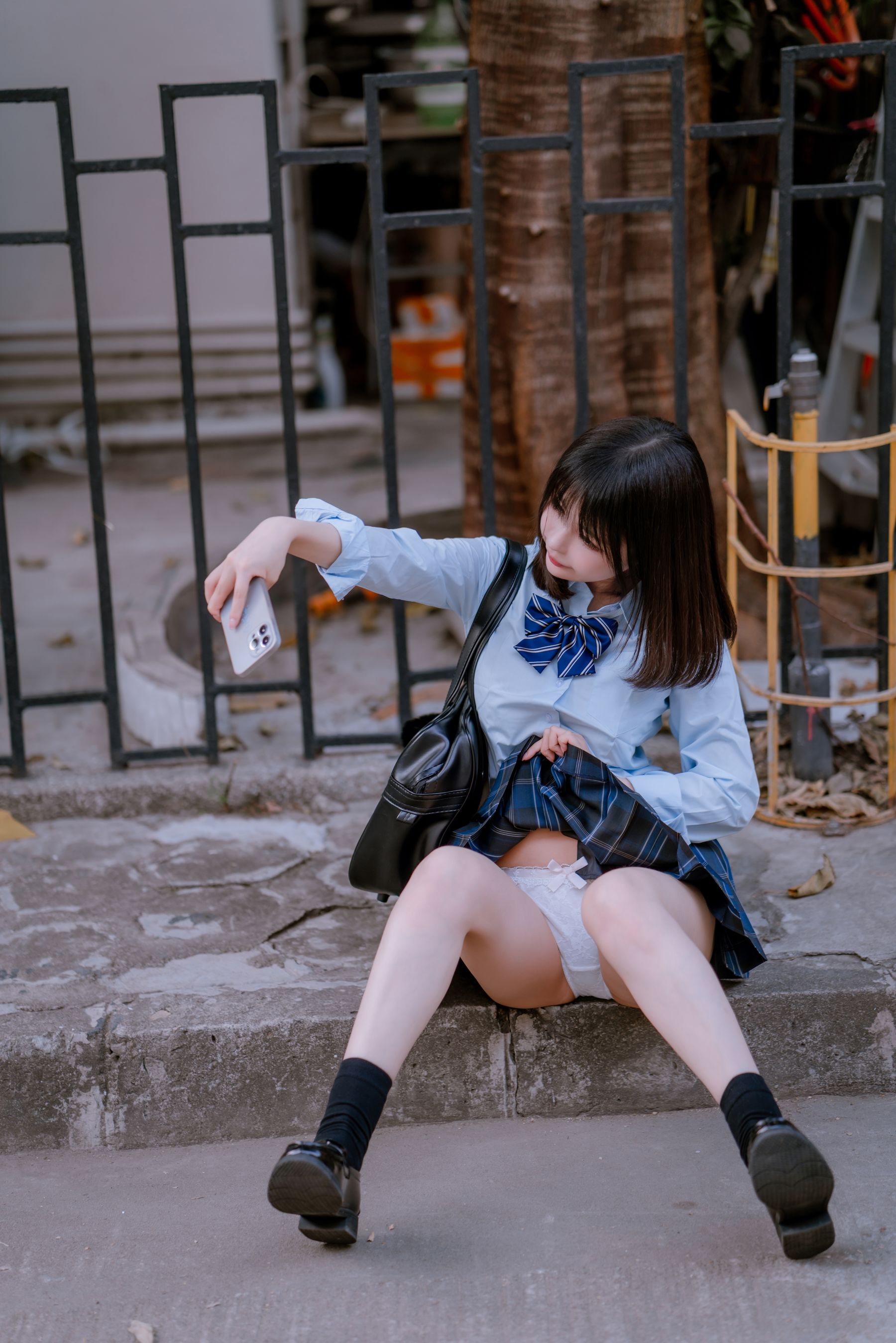 [COSPLAY] 桜井宁宁 – JK之居家 第 61 张