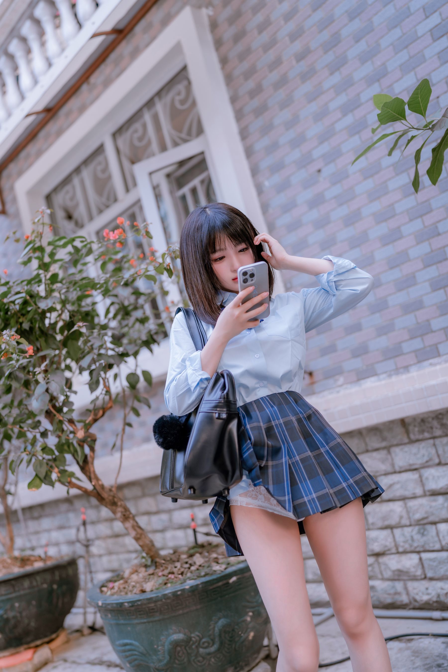 [COSPLAY] 桜井宁宁 – JK之居家 第 62 张