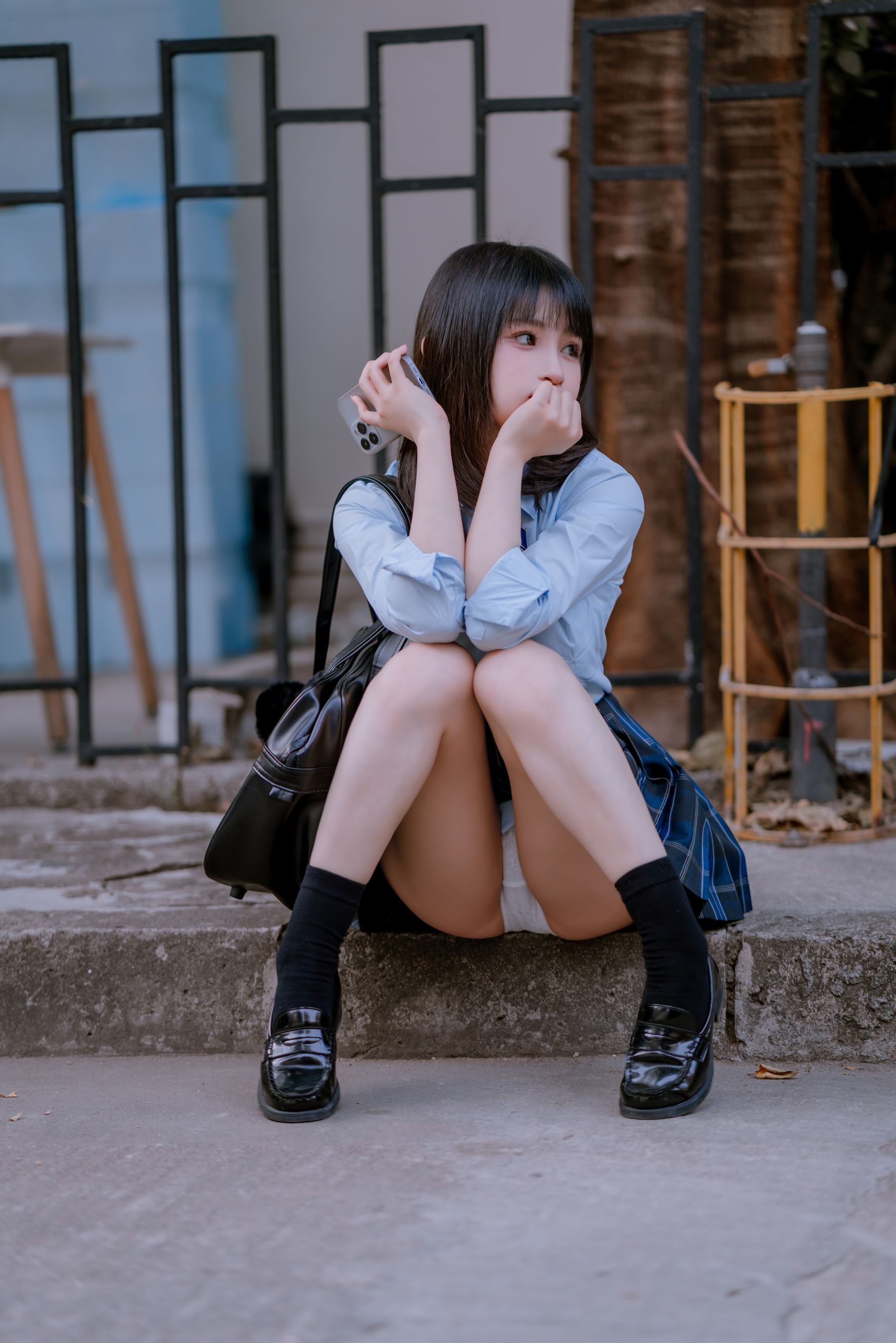 [COSPLAY] 桜井宁宁 – JK之居家 第 65 张