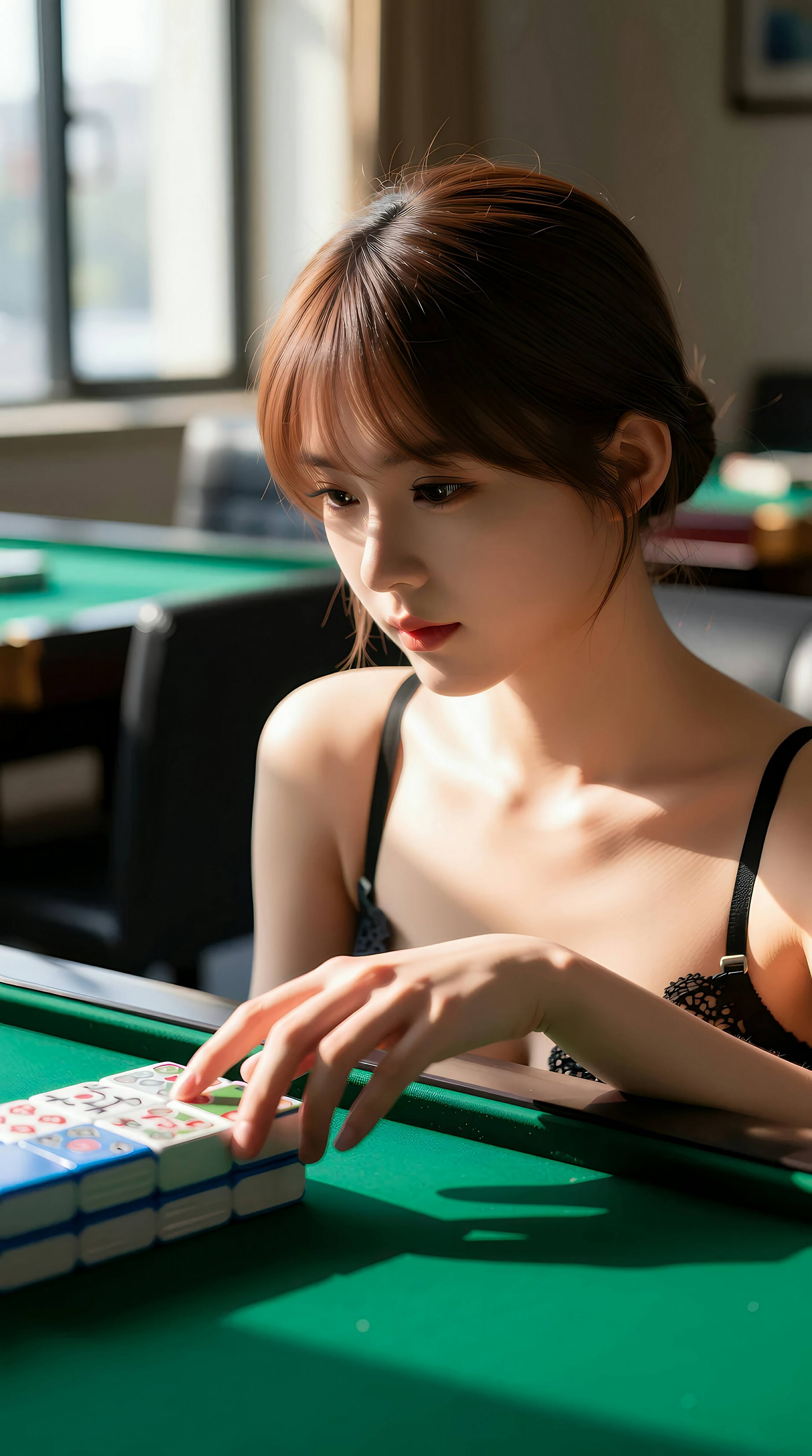 [AiGirl] 奶盖布丁luna 麻雀美女 [86P] 第 12 张