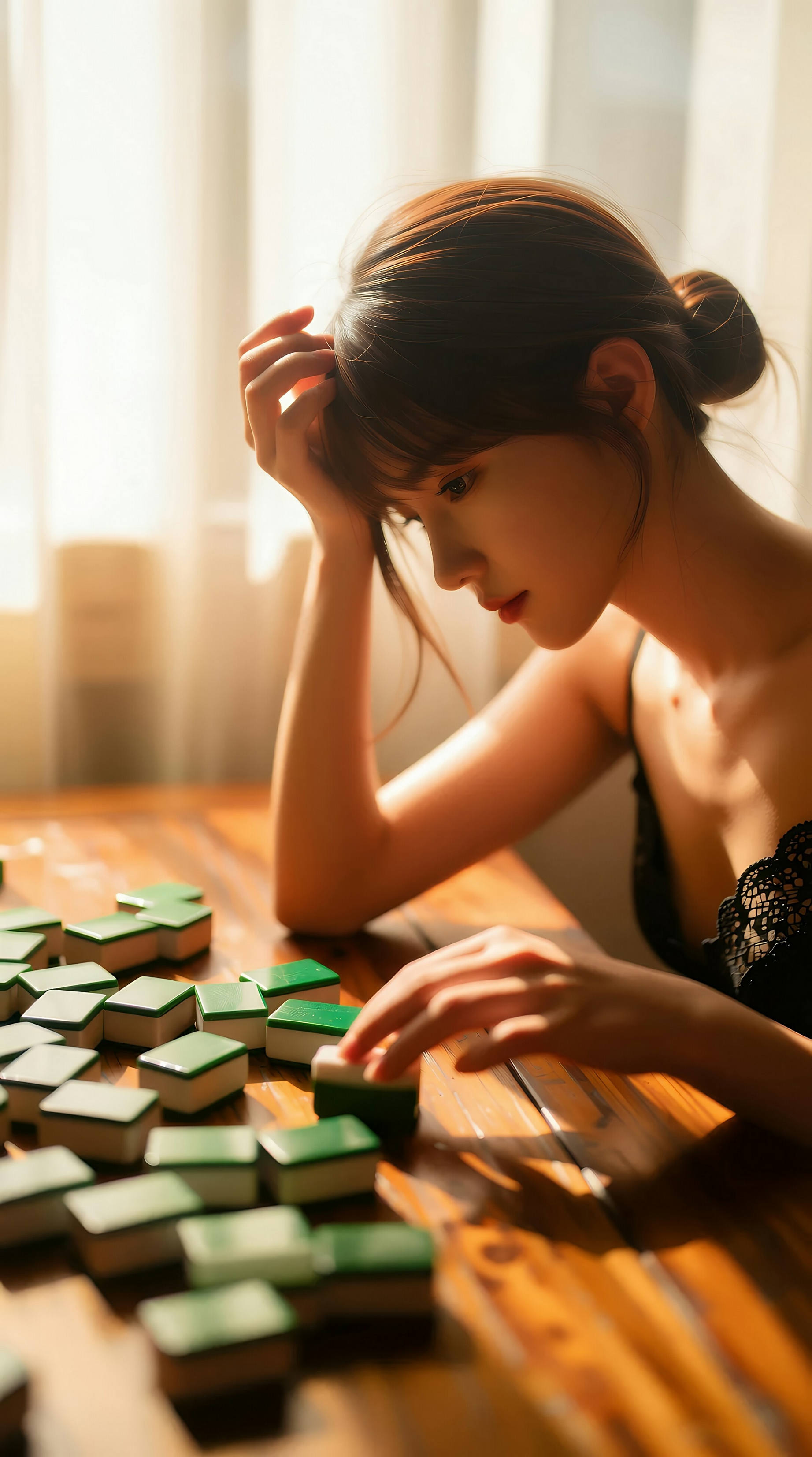 [AiGirl] 奶盖布丁luna 麻雀美女 [86P] 第 37 张