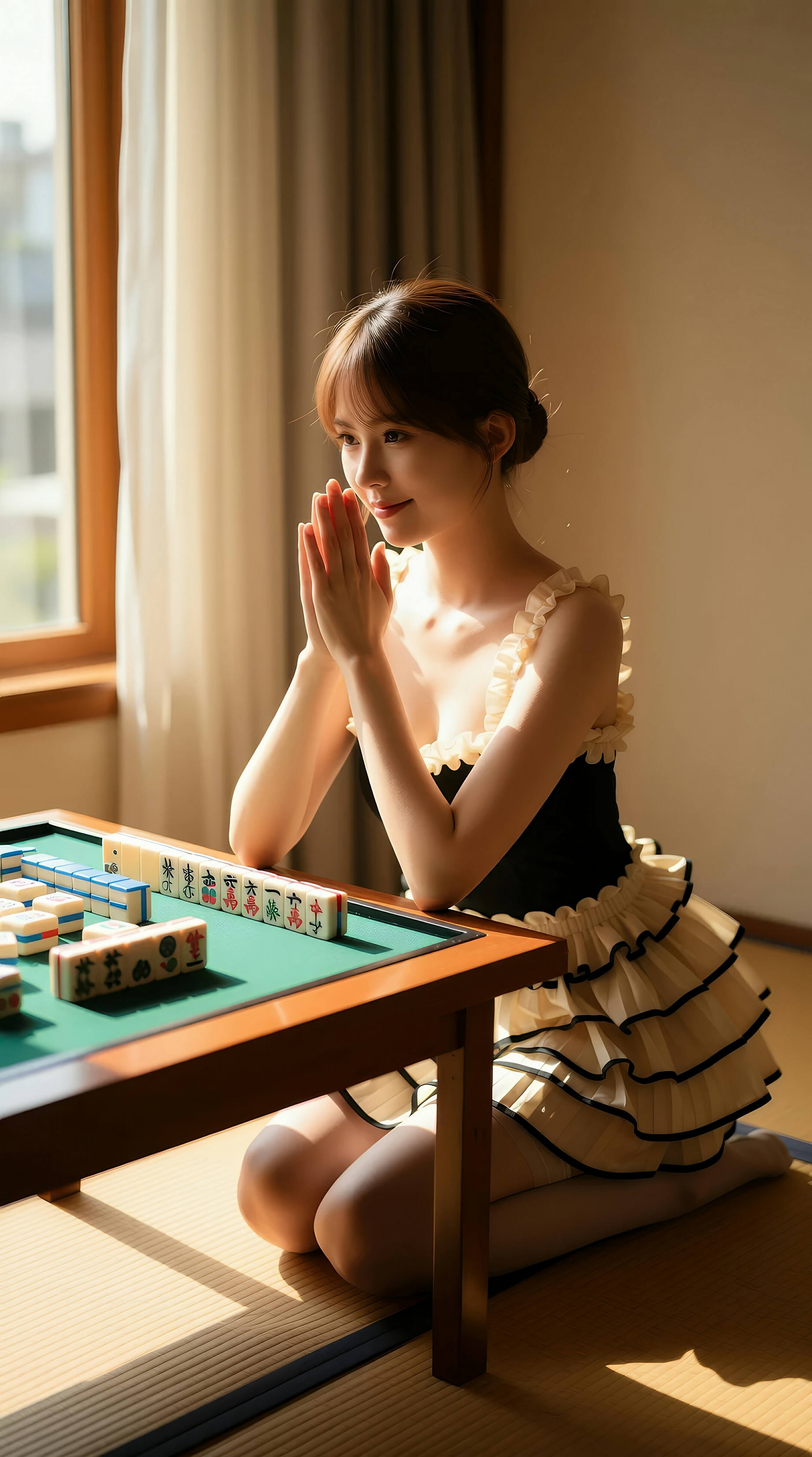 [AiGirl] 奶盖布丁luna 麻雀美女 [86P] 第 44 张