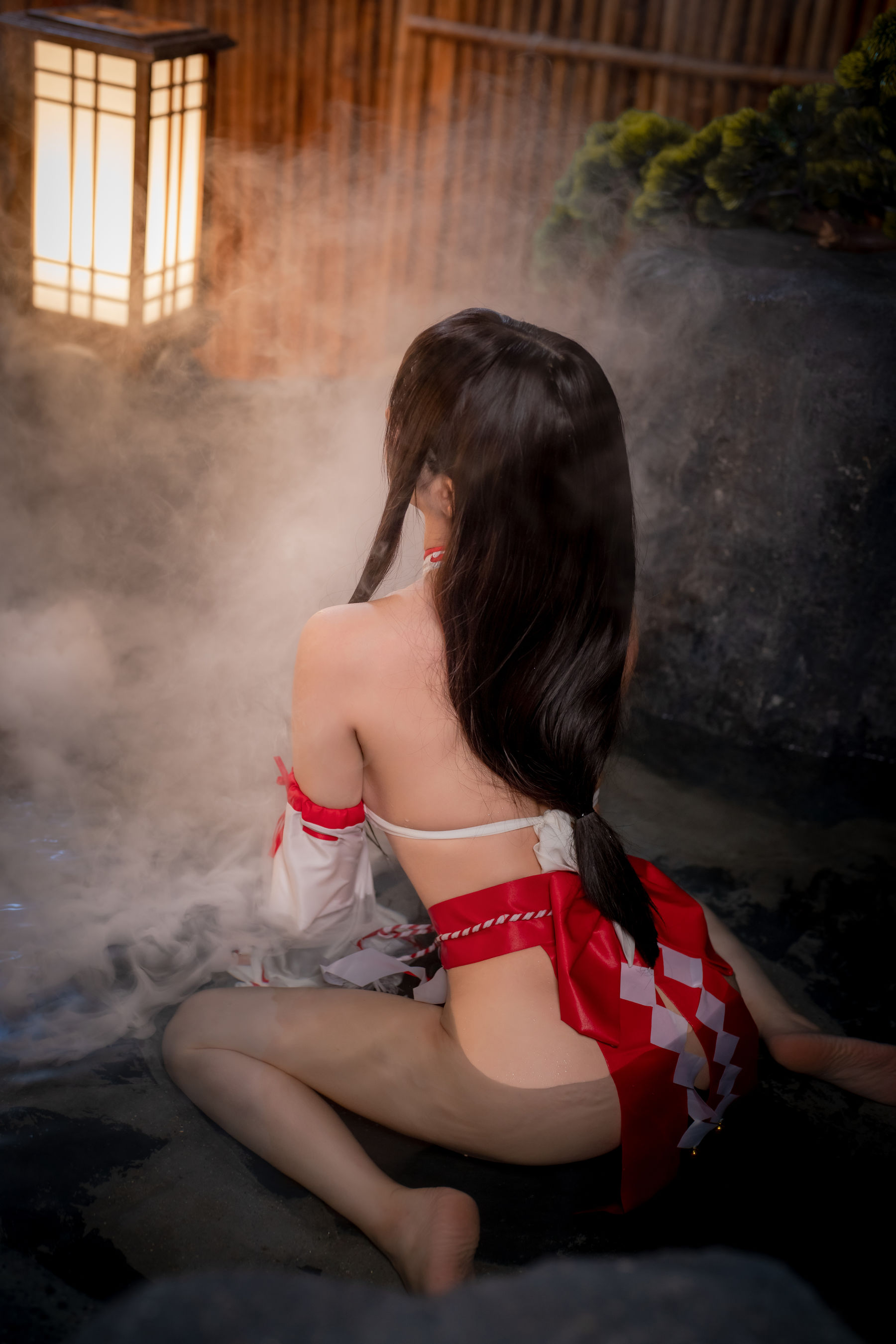 [COSPLAY] 桜井宁宁 – 纯洁巫女 第 1 张