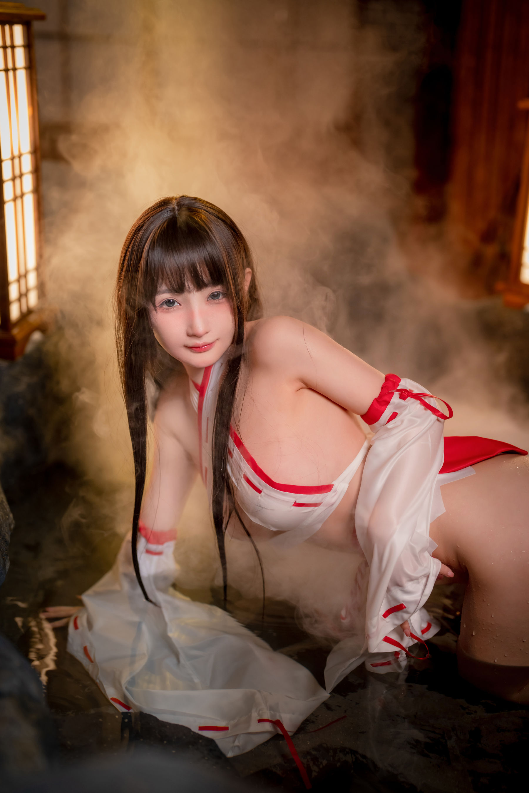 [COSPLAY] 桜井宁宁 – 纯洁巫女 第 14 张