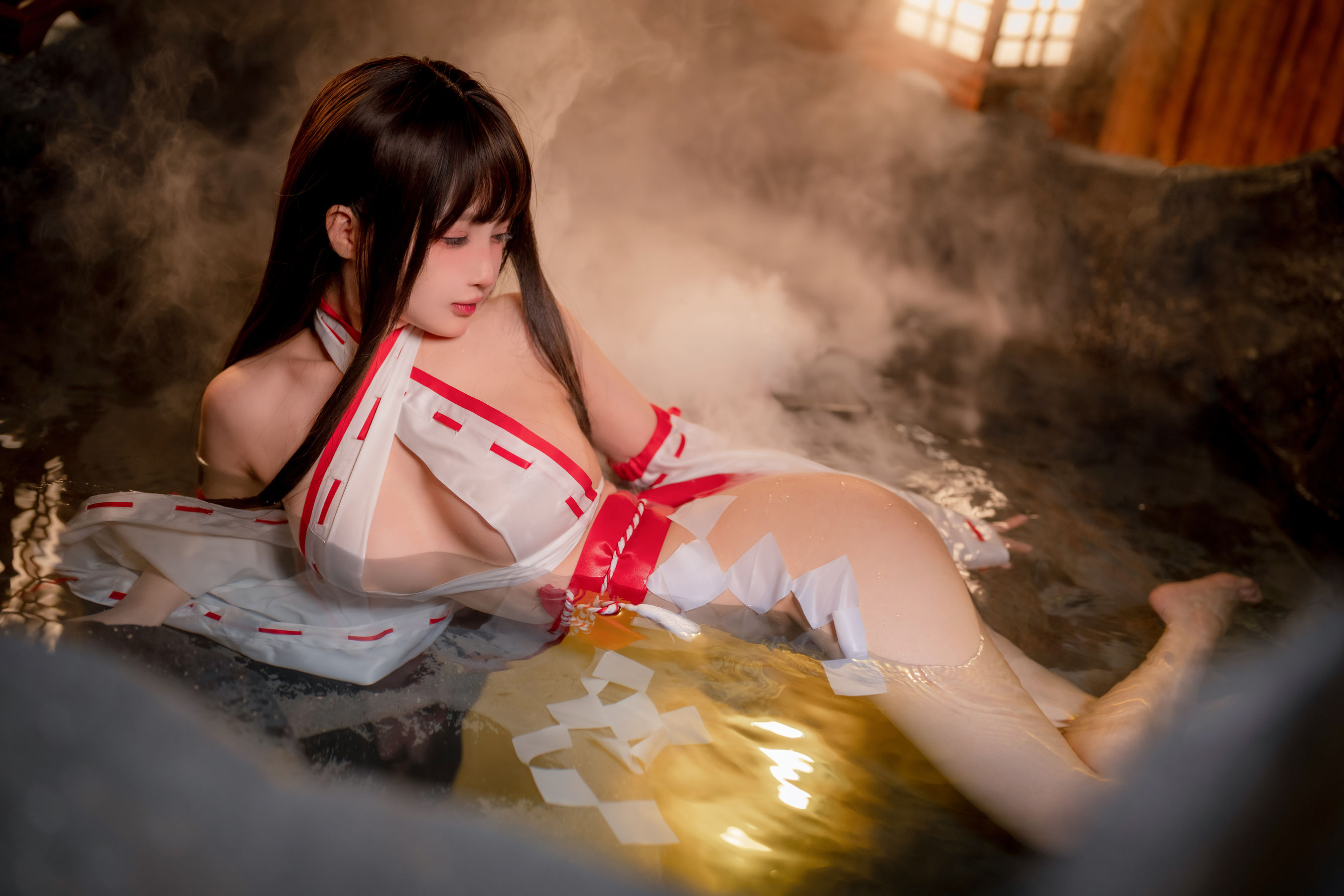[COSPLAY] 桜井宁宁 – 纯洁巫女 第 15 张