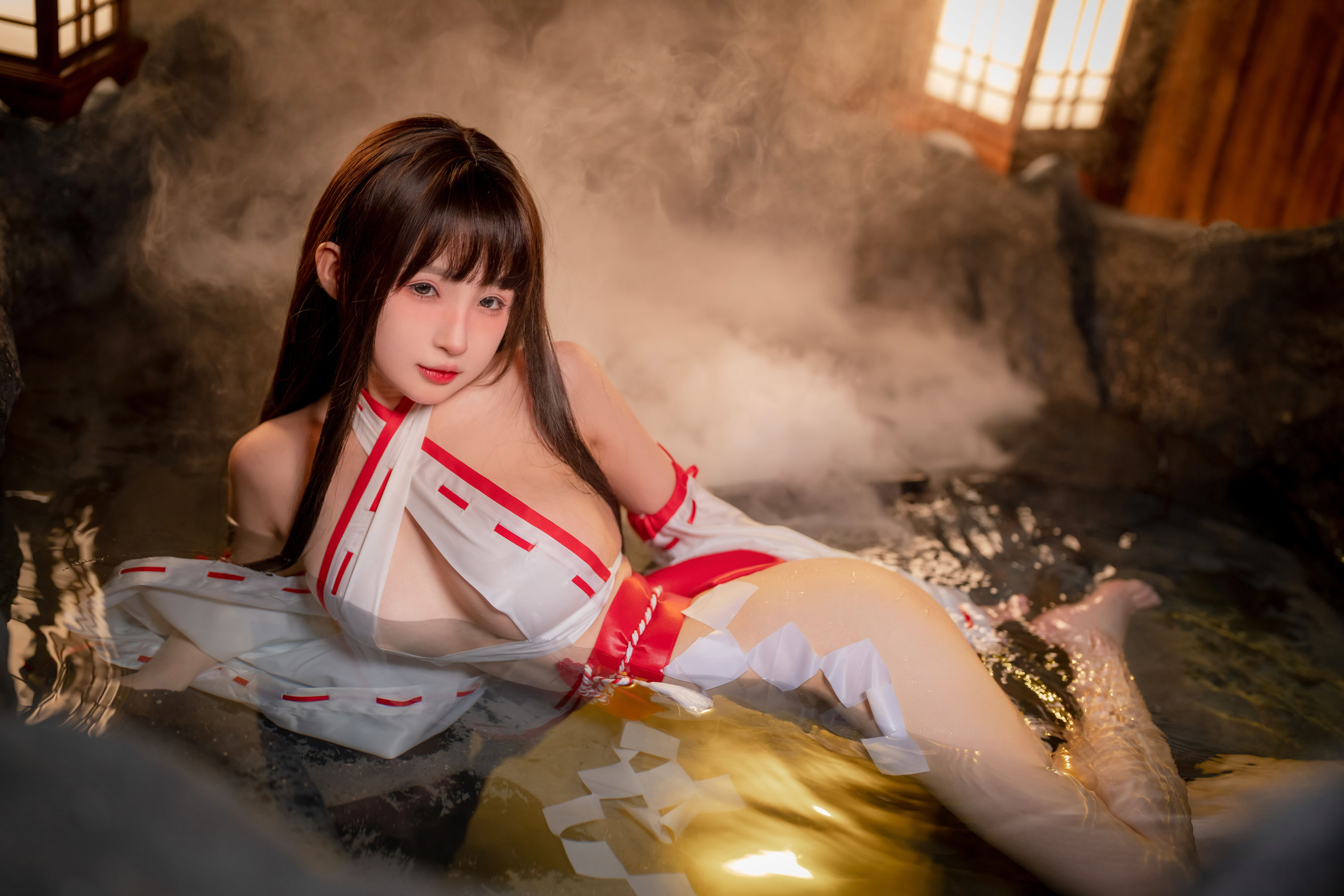 [COSPLAY] 桜井宁宁 – 纯洁巫女 第 16 张