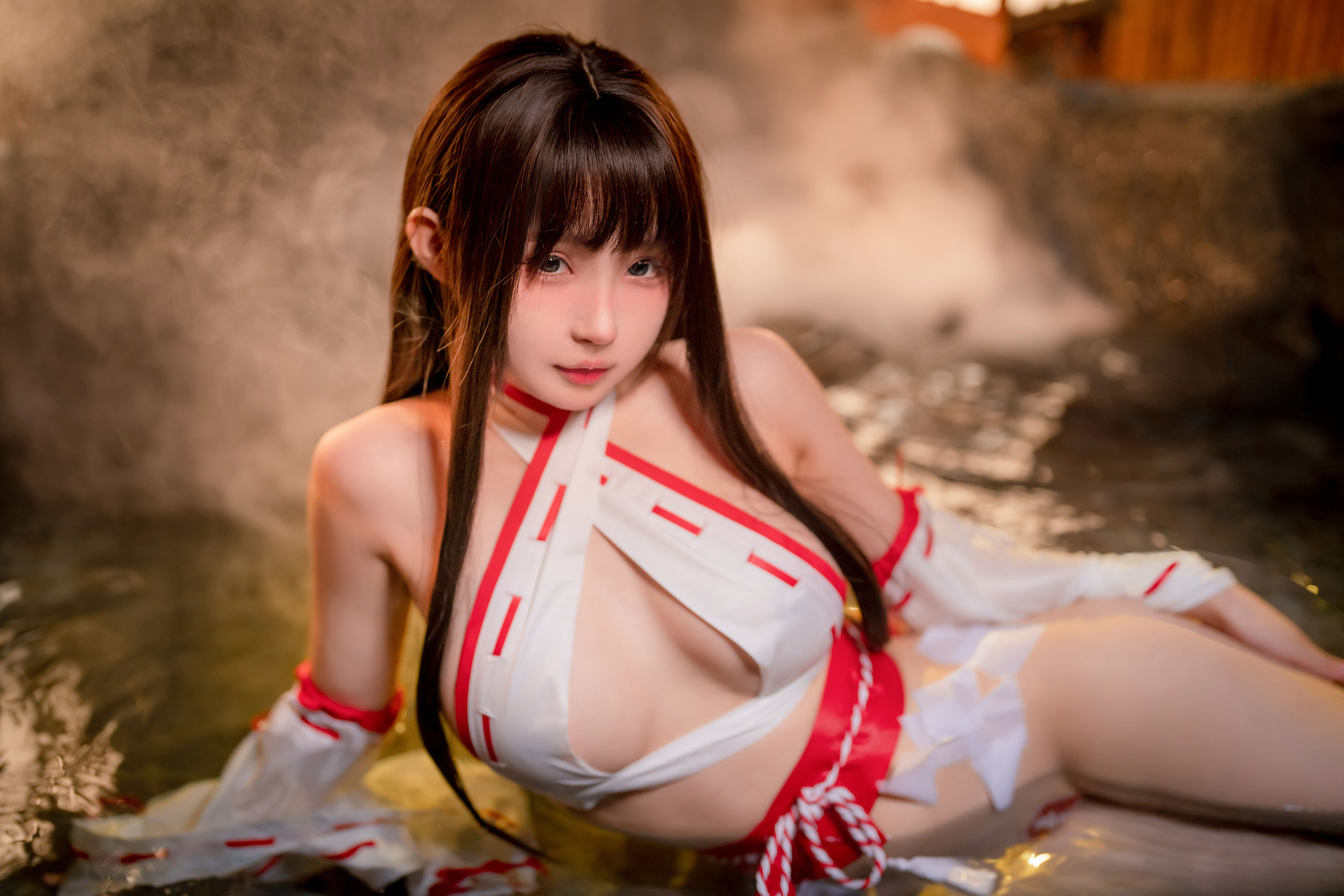 [COSPLAY] 桜井宁宁 – 纯洁巫女 第 19 张