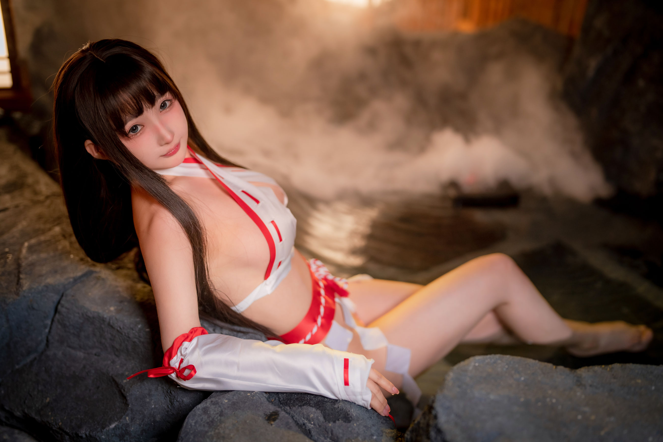 [COSPLAY] 桜井宁宁 – 纯洁巫女 第 25 张
