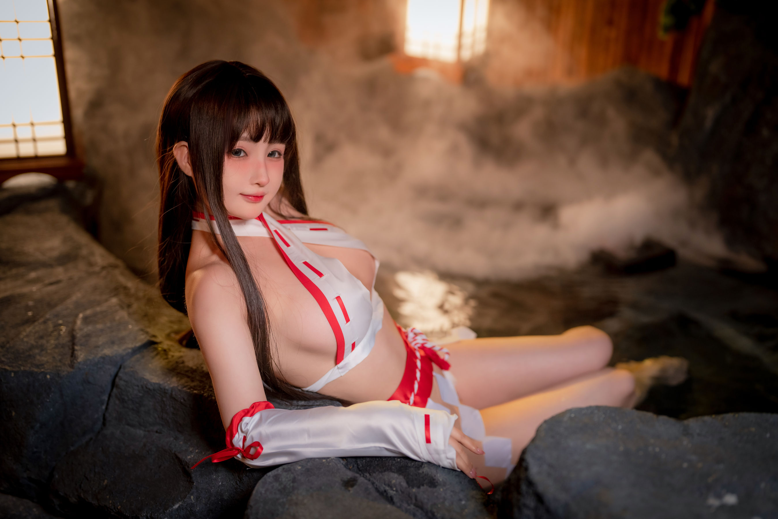 [COSPLAY] 桜井宁宁 – 纯洁巫女 第 27 张