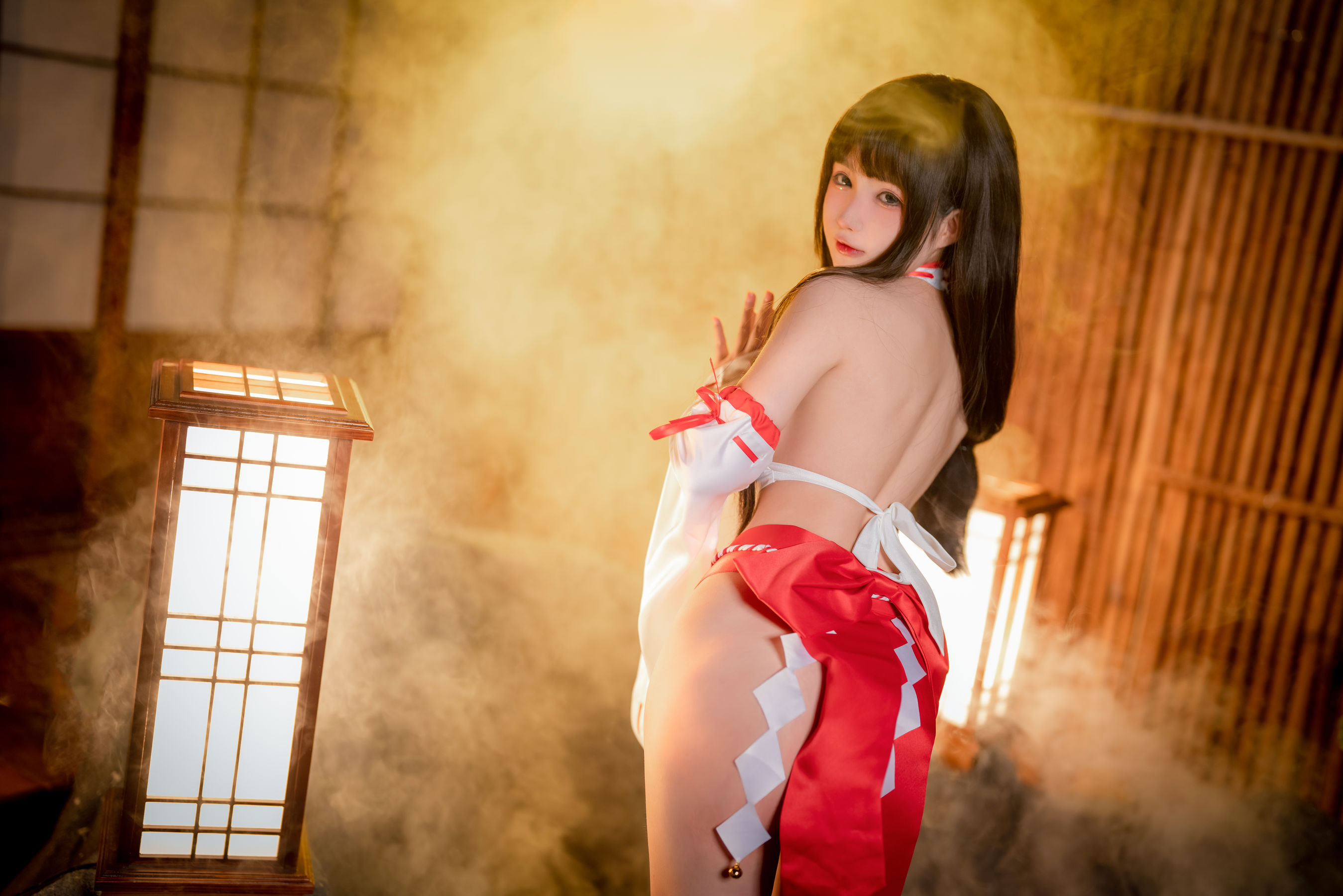 [COSPLAY] 桜井宁宁 – 纯洁巫女 第 30 张