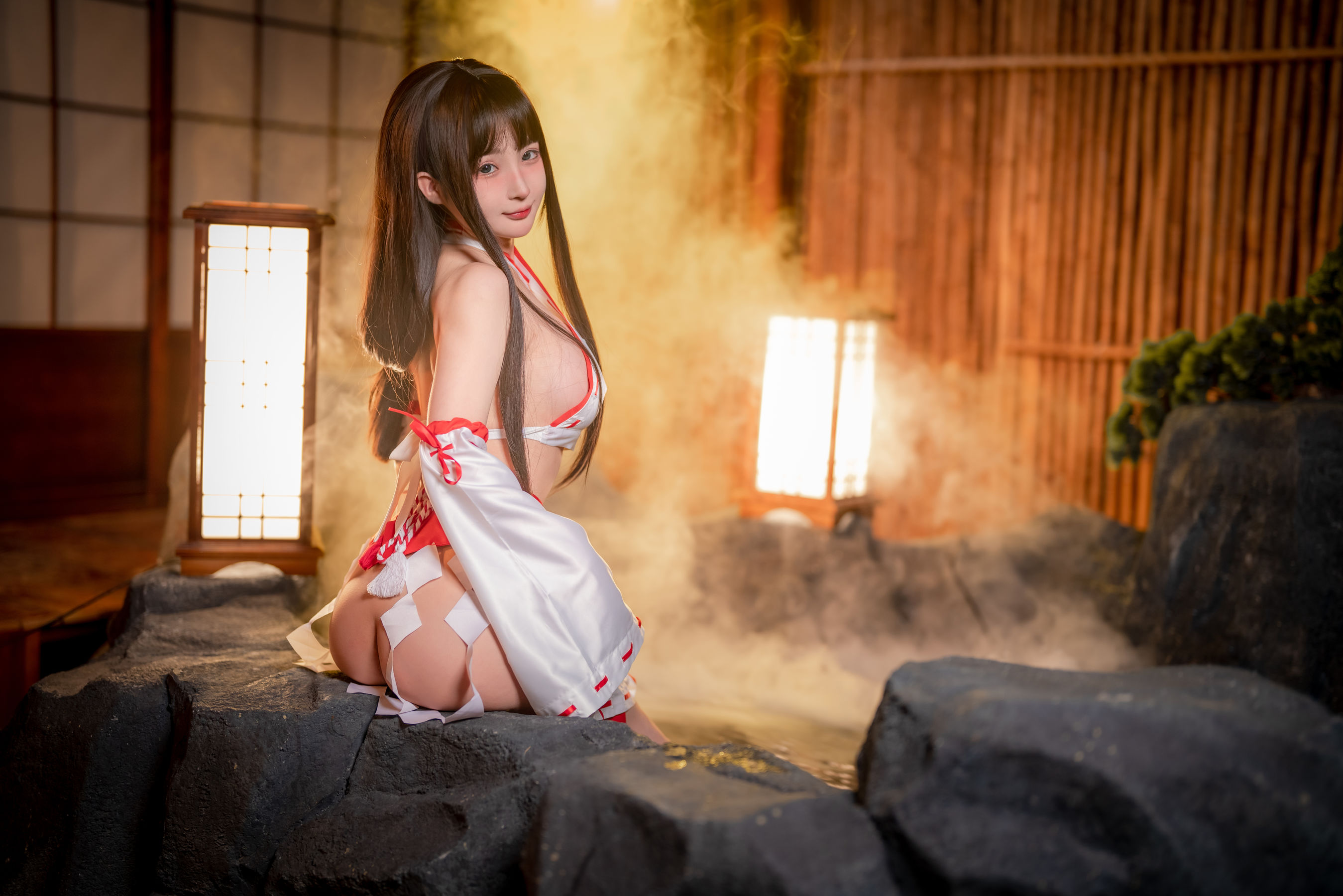 [COSPLAY] 桜井宁宁 – 纯洁巫女 第 32 张