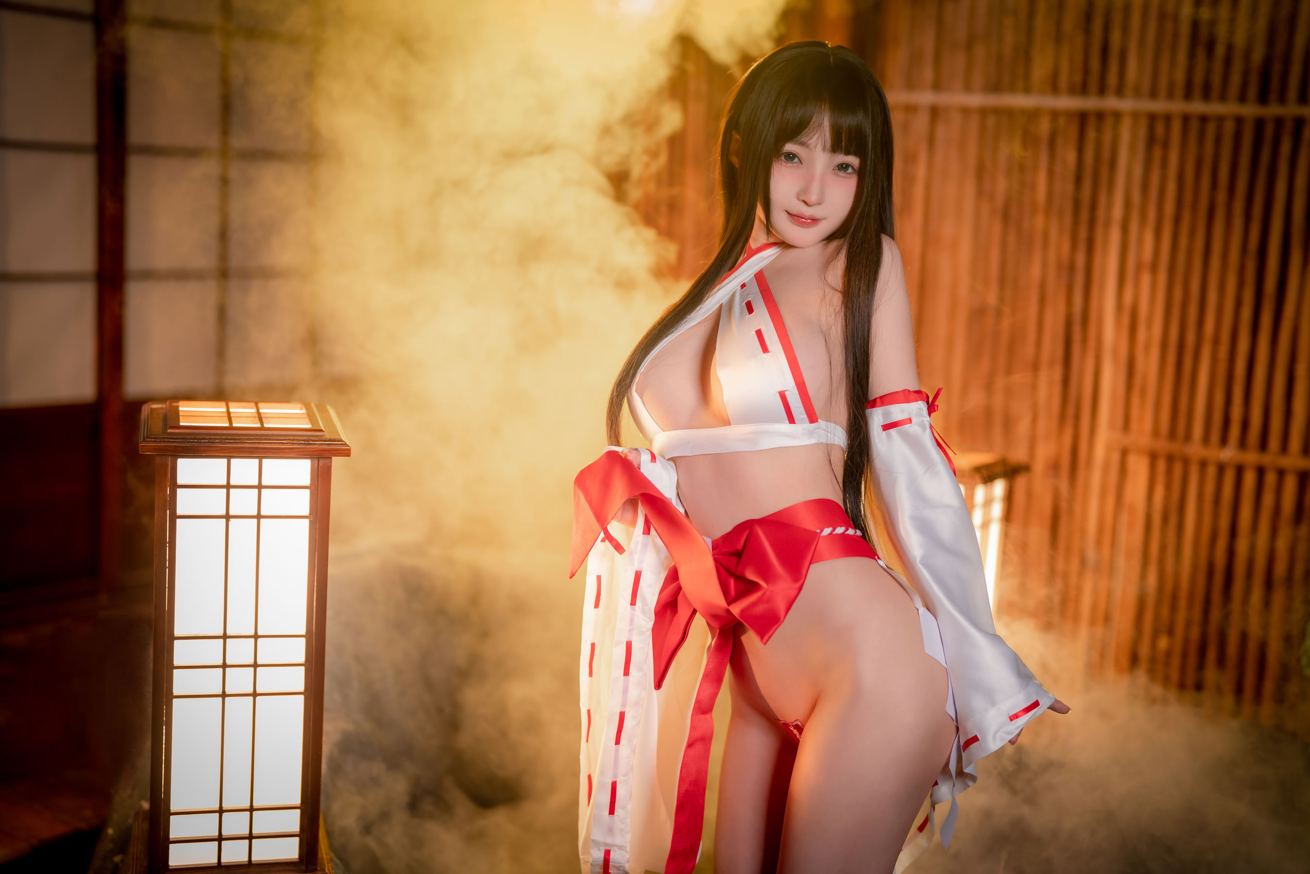 [COSPLAY] 桜井宁宁 – 纯洁巫女 第 33 张
