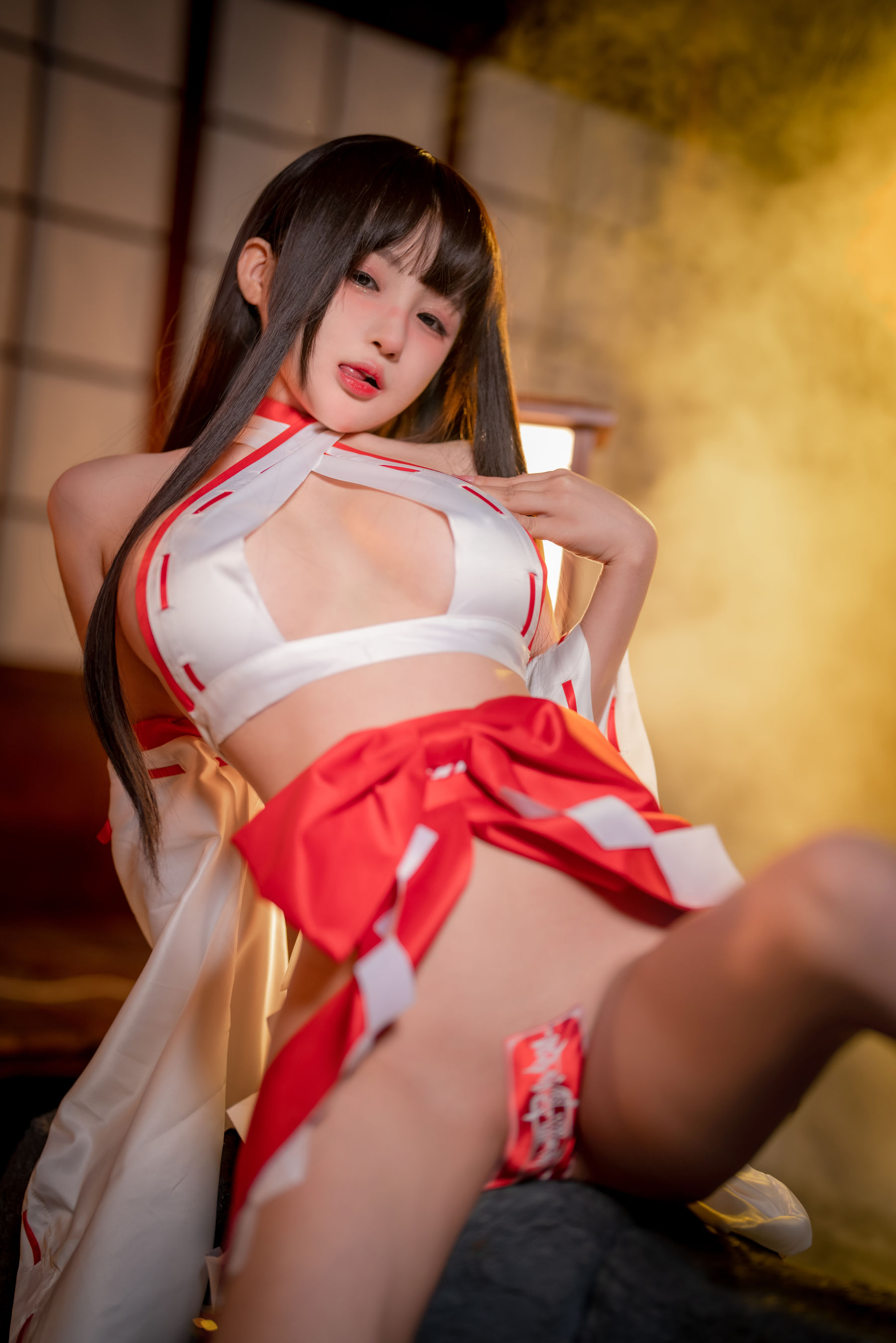 [COSPLAY] 桜井宁宁 – 纯洁巫女 第 39 张