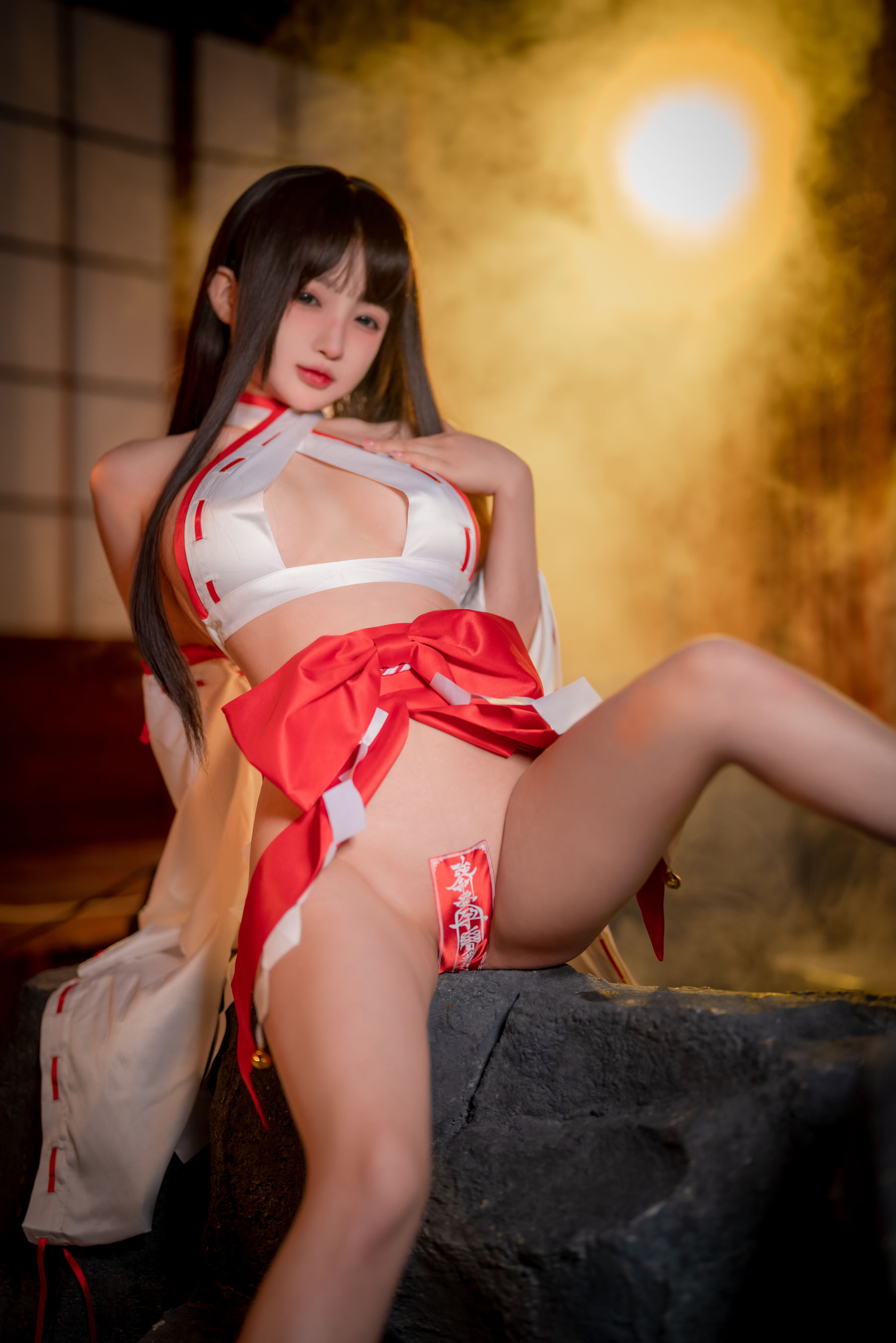 [COSPLAY] 桜井宁宁 – 纯洁巫女 第 45 张