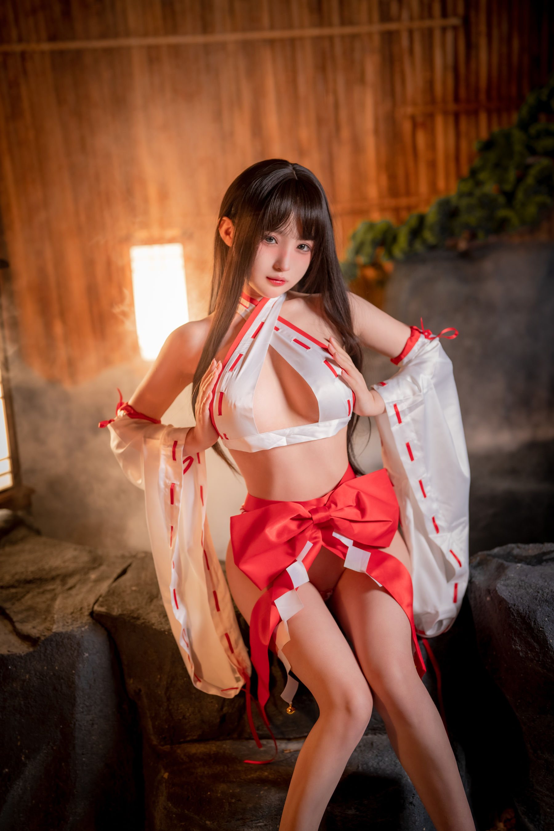 [COSPLAY] 桜井宁宁 – 纯洁巫女 第 46 张